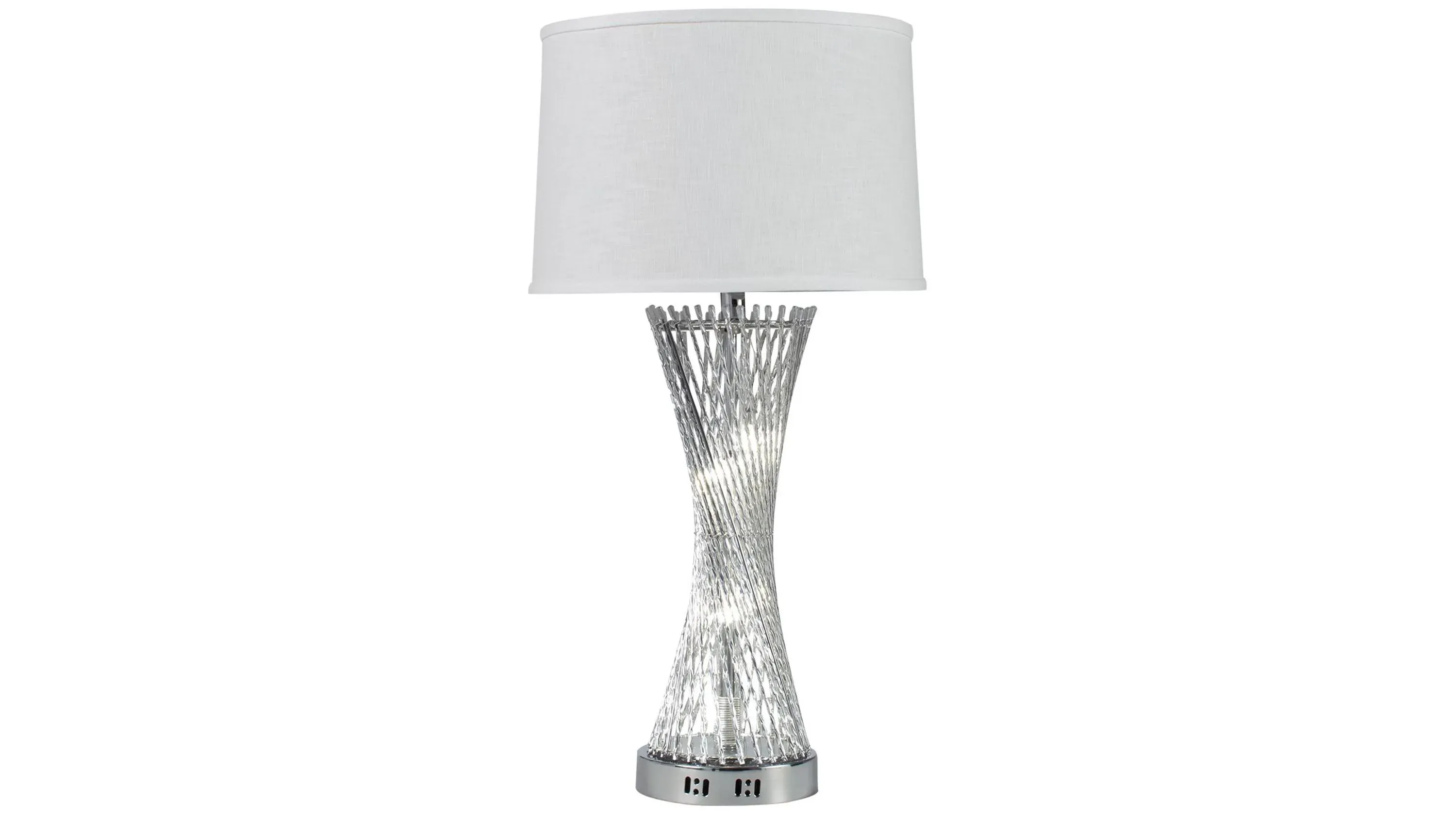 Chrome Table Lamp