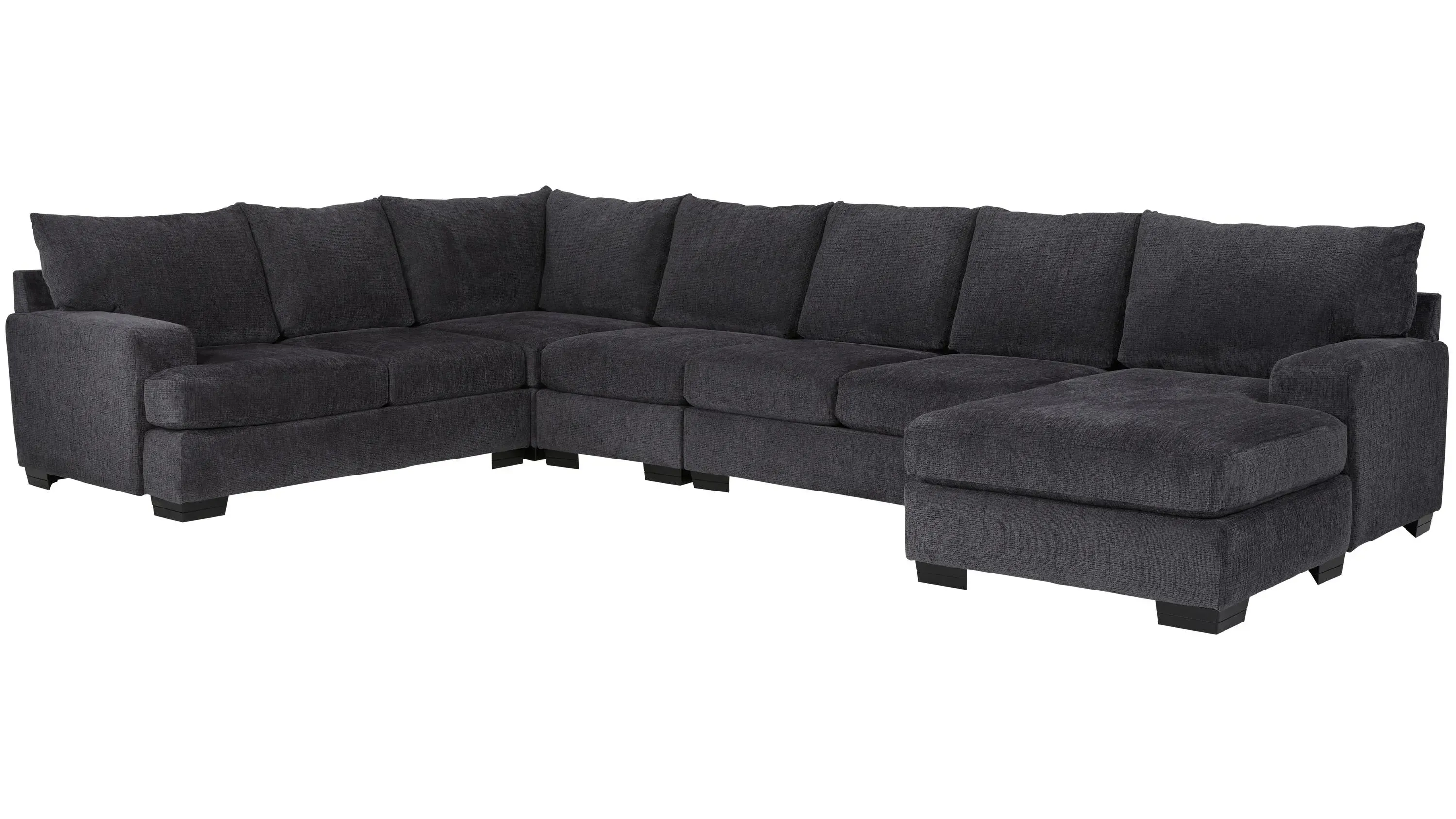 Cooper 5-pc. Sectional w/ Cocktail Ottoman | Raymour & Flanigan