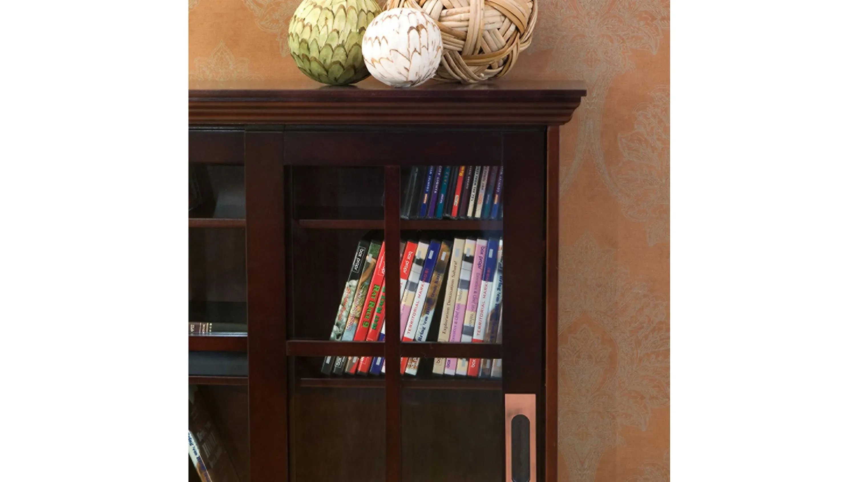 Clarke Sliding Door Windowpane Media Cabinet Raymour Flanigan