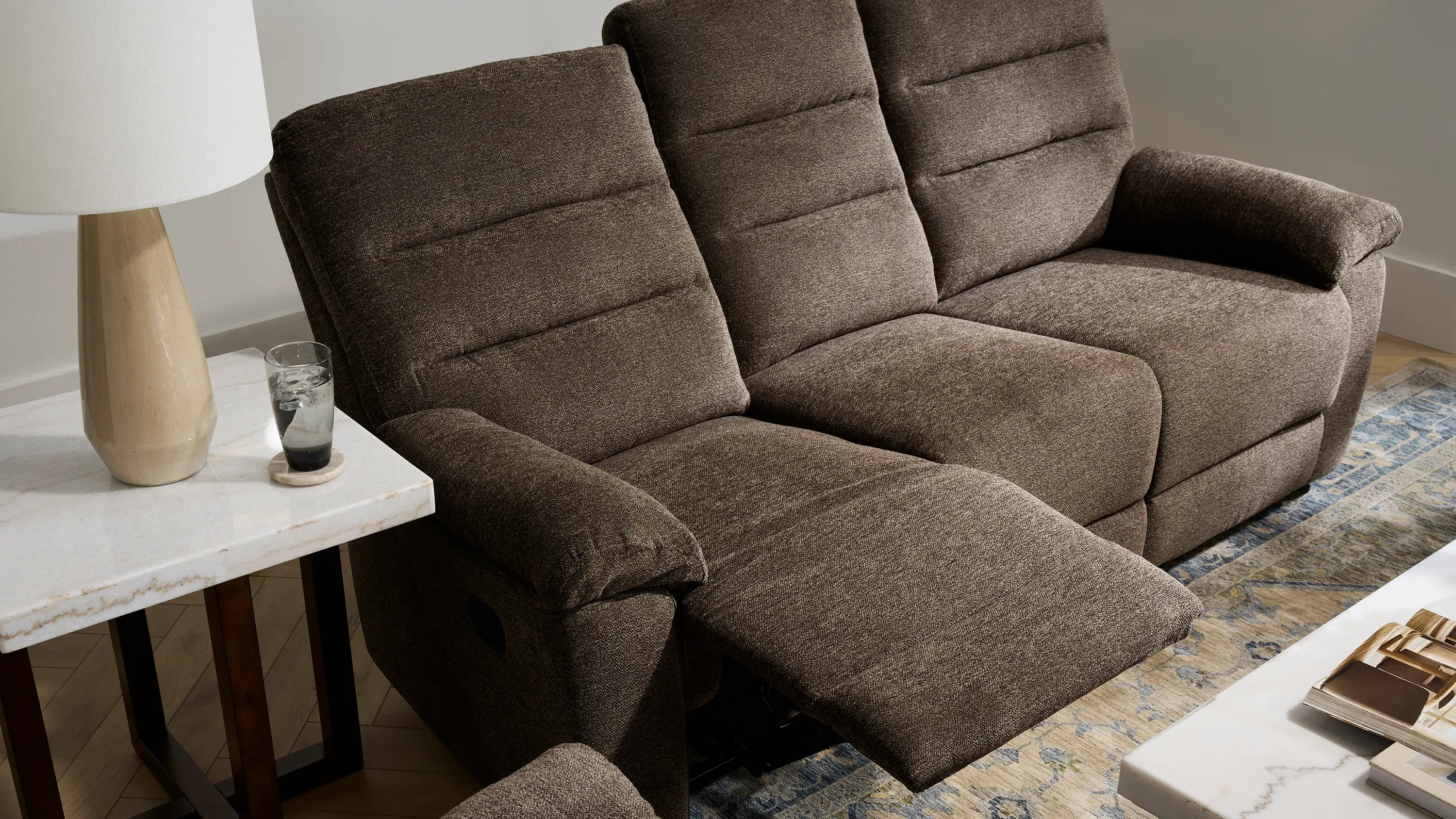 Bennington Manual Living Room Set | Raymour & Flanigan