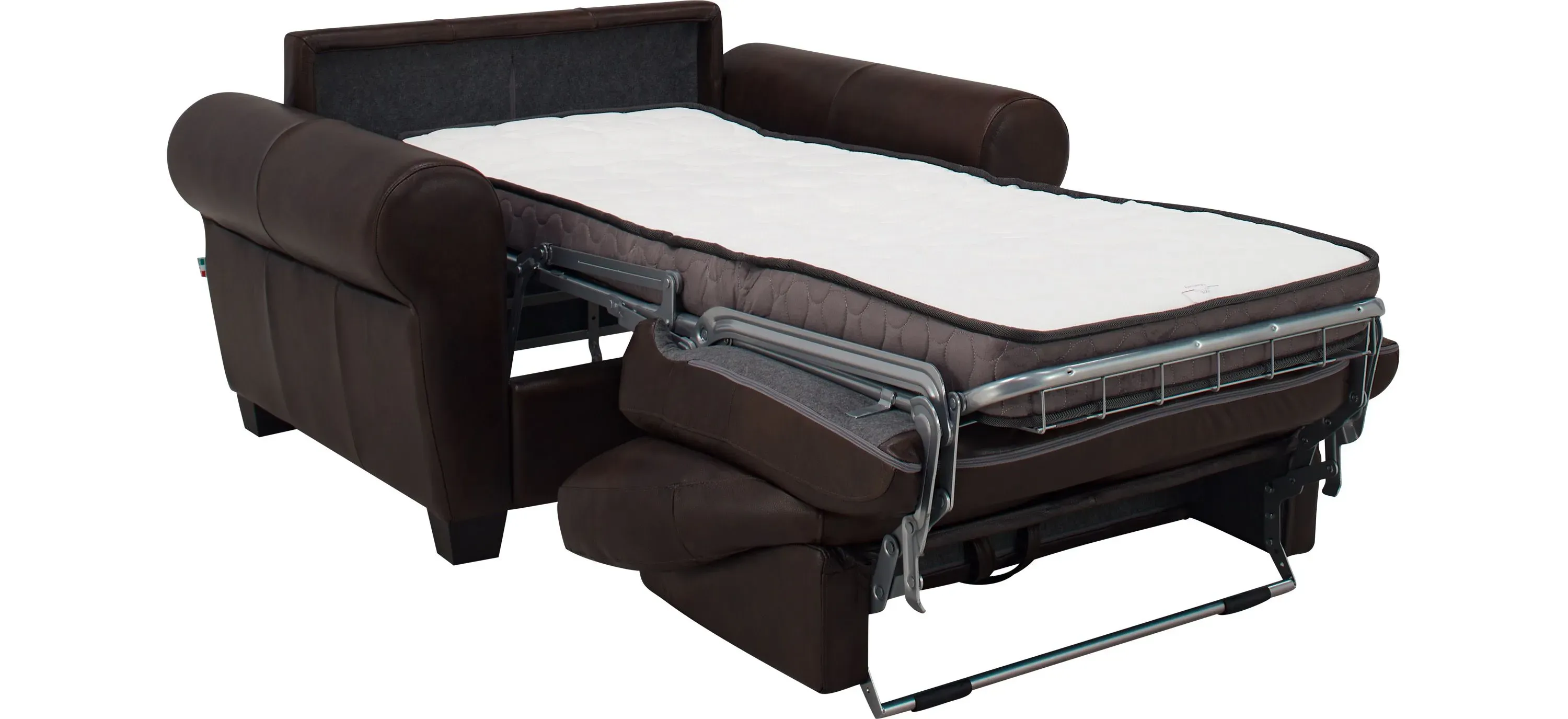 Calabria Leather Twin Sleeper Brown Product_Image_Carousel