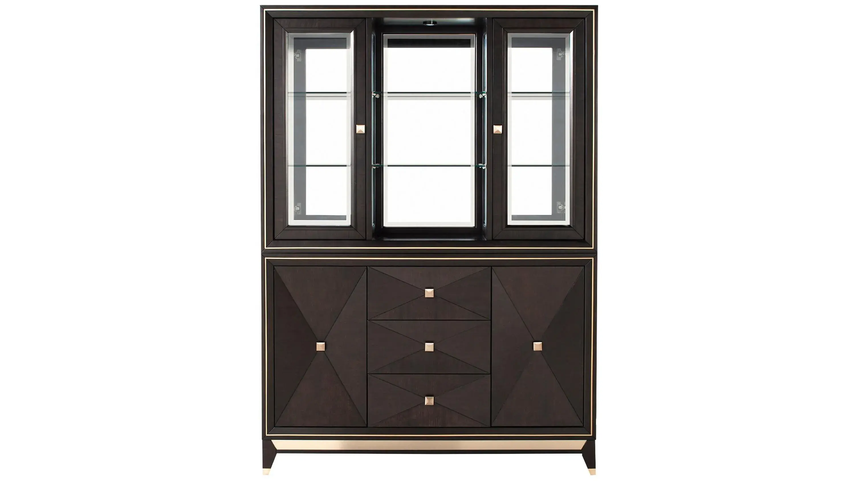 Callister 2-pc. China Cabinet w/ Lighting