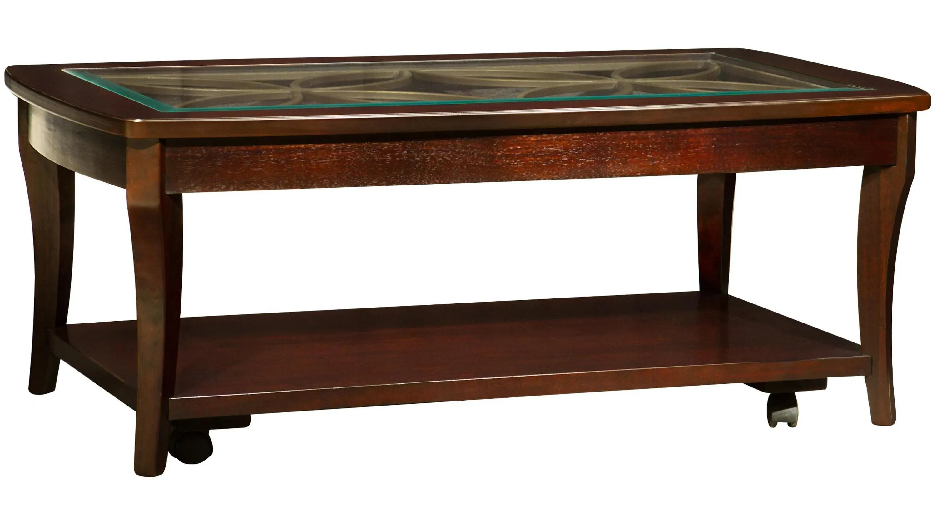 Annandale Rectangular Glass Coffee Table