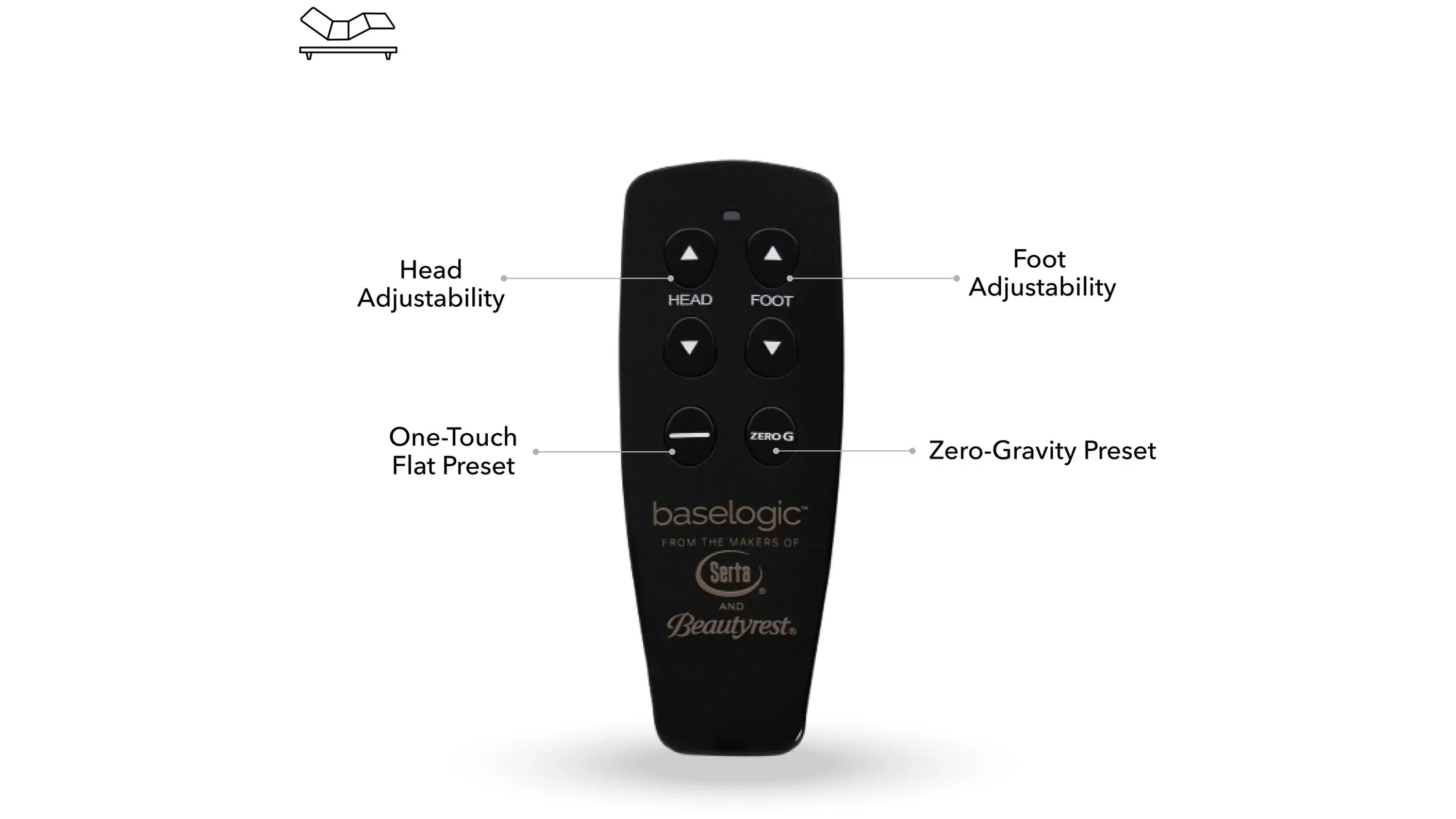 BaseLogic Silver Adjustable Base