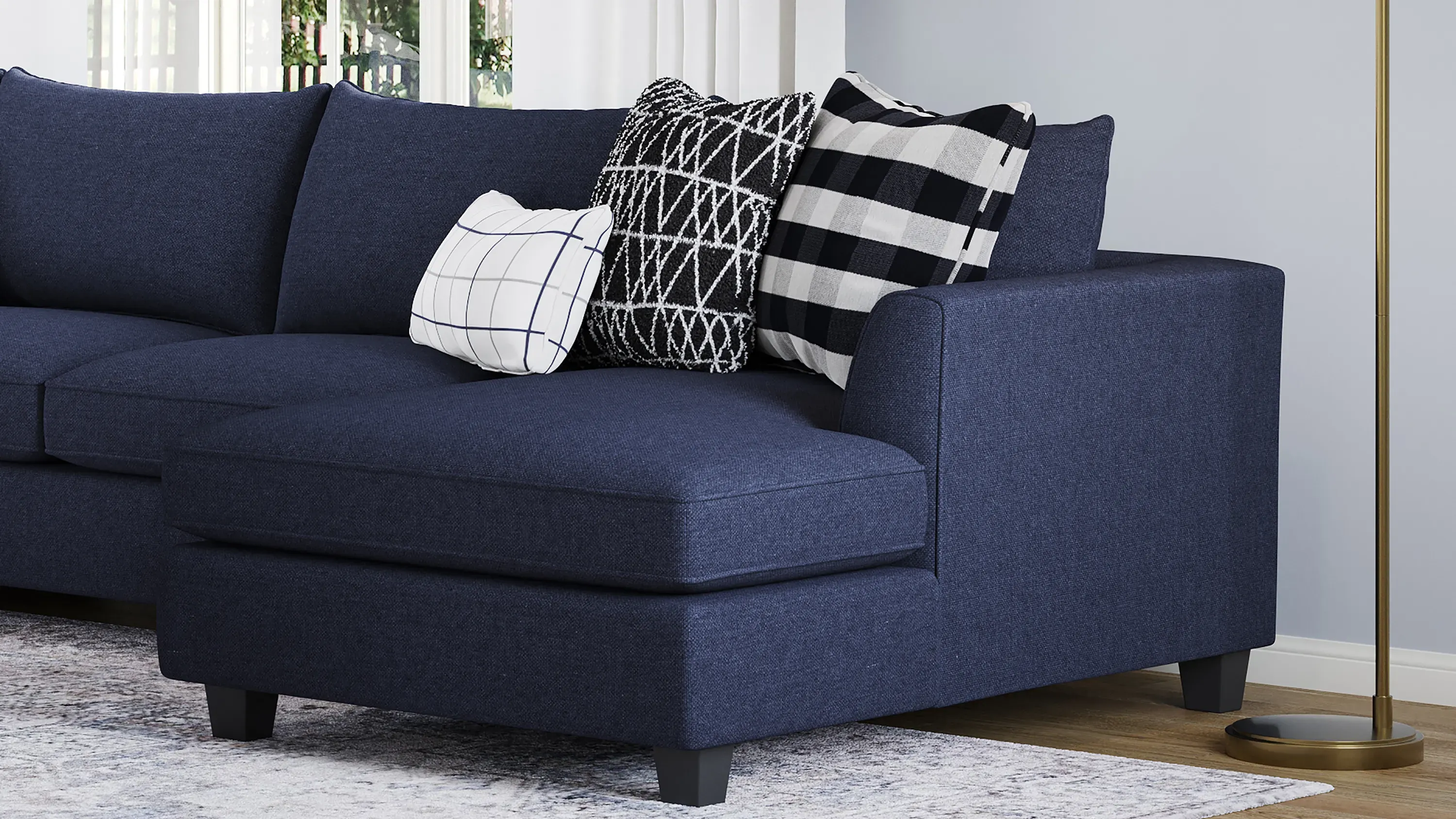 Daine 2-pc. Sectional | Raymour & Flanigan