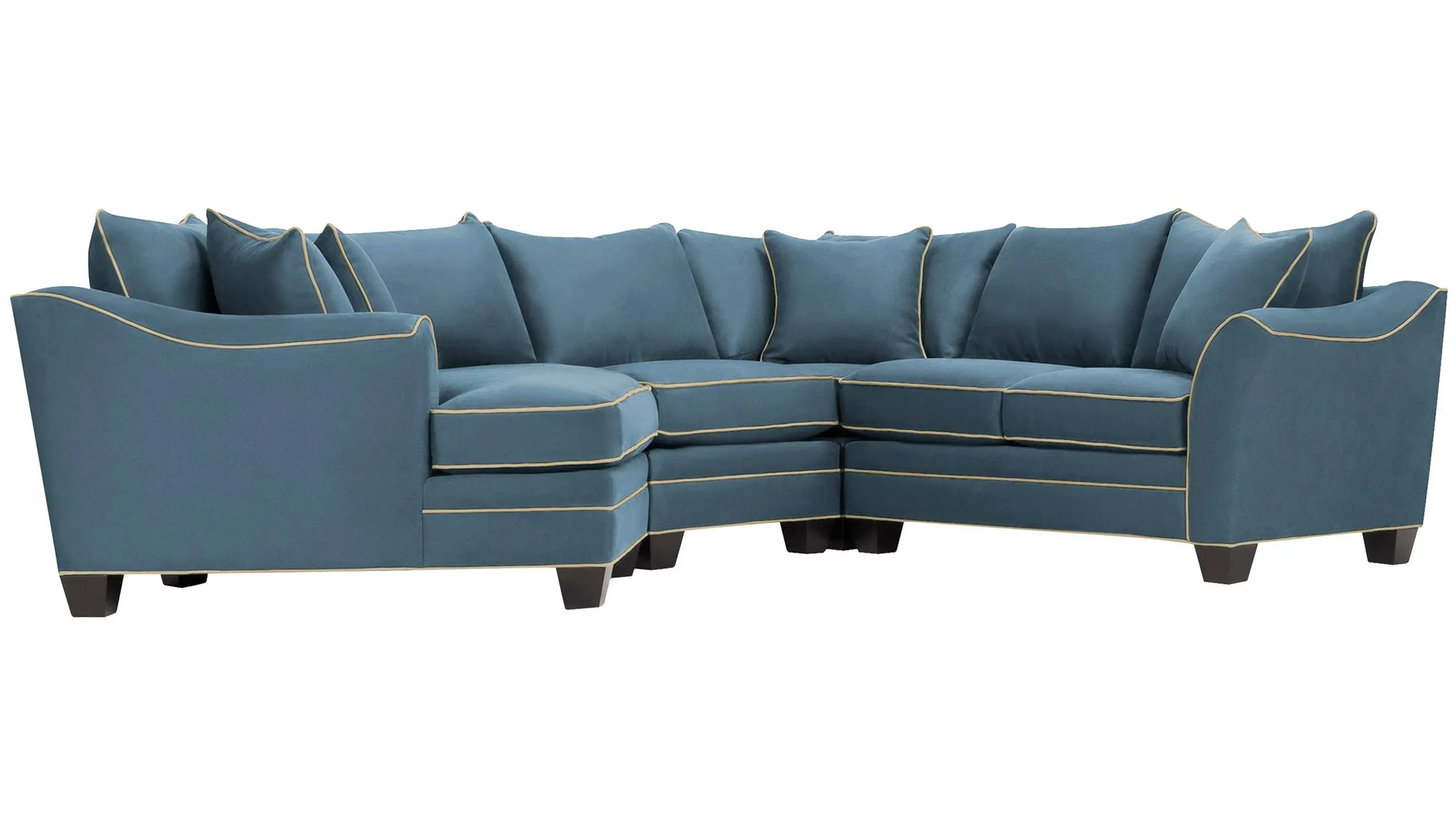 Foresthill 4-pc. Left Hand Cuddler Sectional Sofa | Raymour & Flanigan