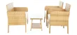 Leah 4-pc. Patio Set Natural/White Product_Image_Carousel