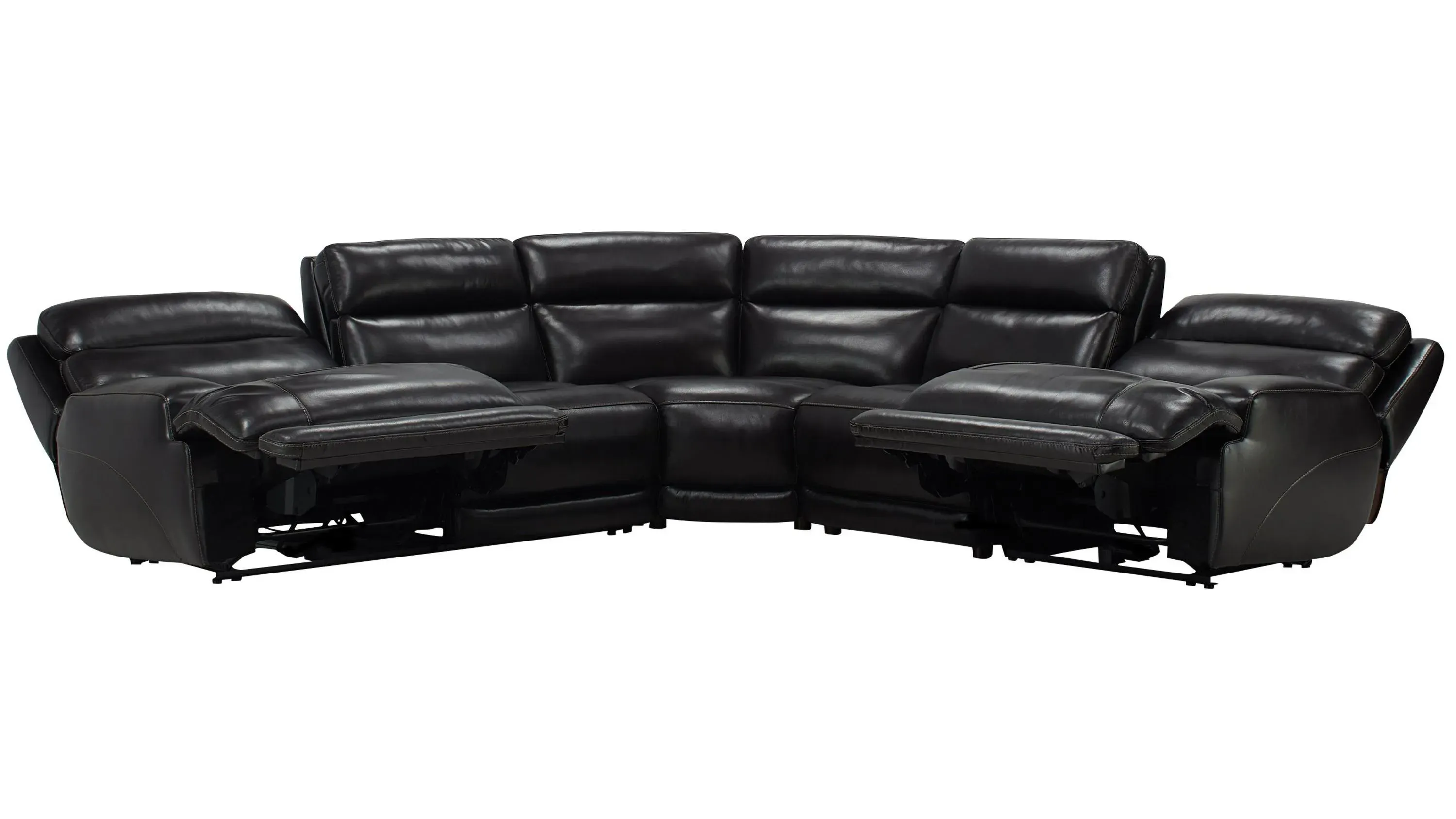 Tompkins Leather 5-pc. Sectional