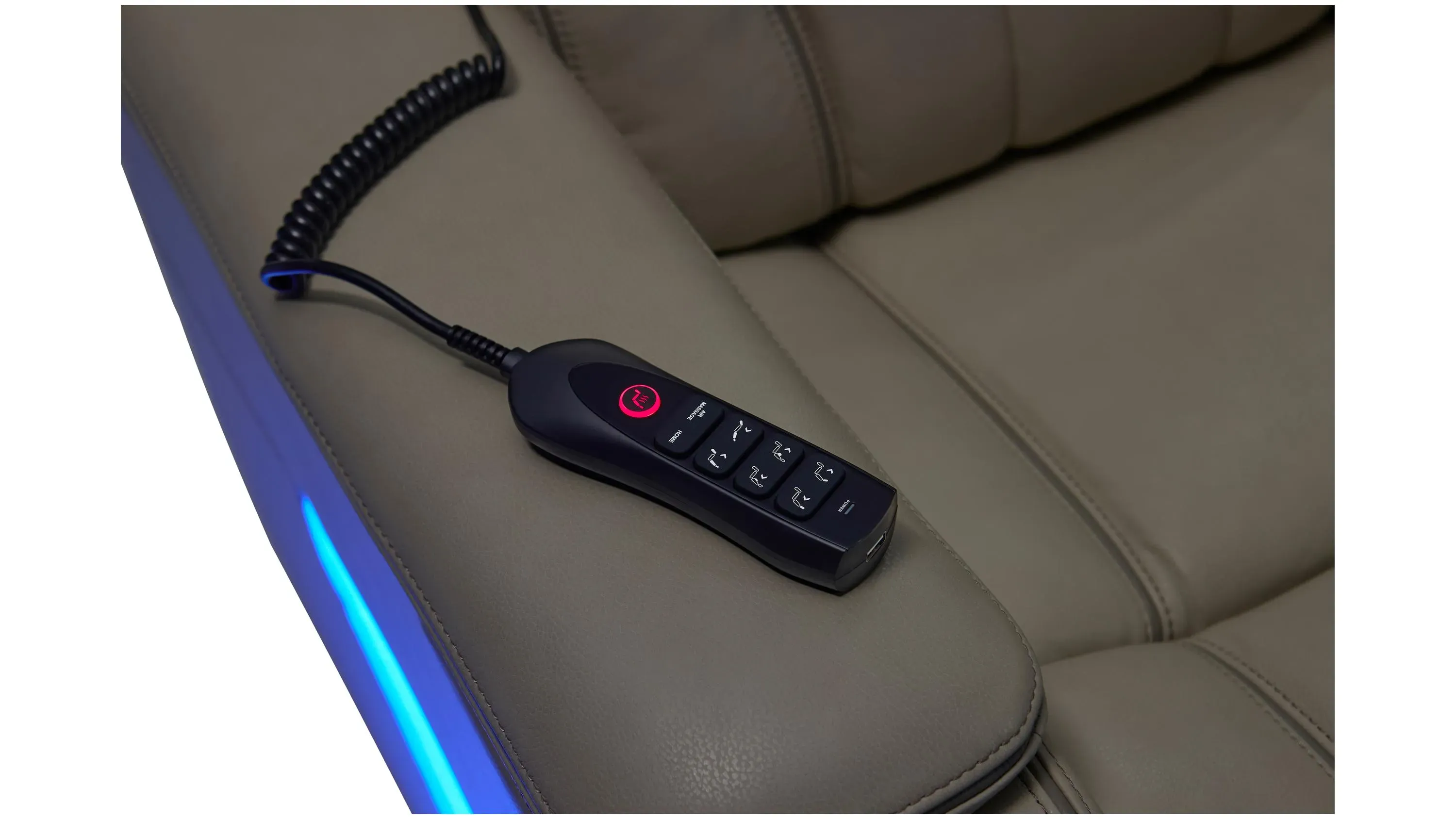 Avis Zero Gravity Power Recliner w/ Power Headrest, Heat and