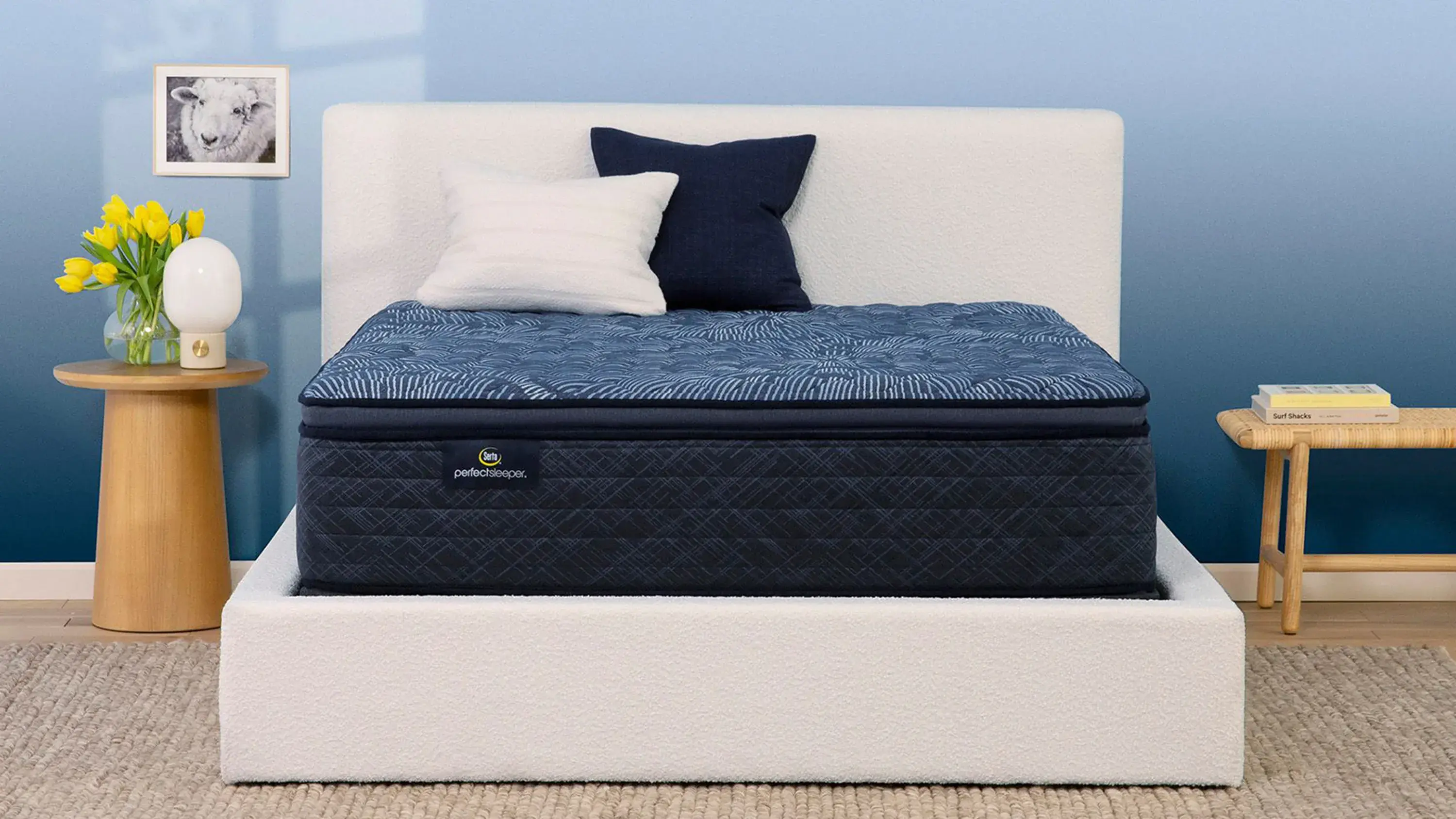 Serta Perfect Sleeper Cobalt Calm Firm Pillow Top Mattress Raymour Flanigan