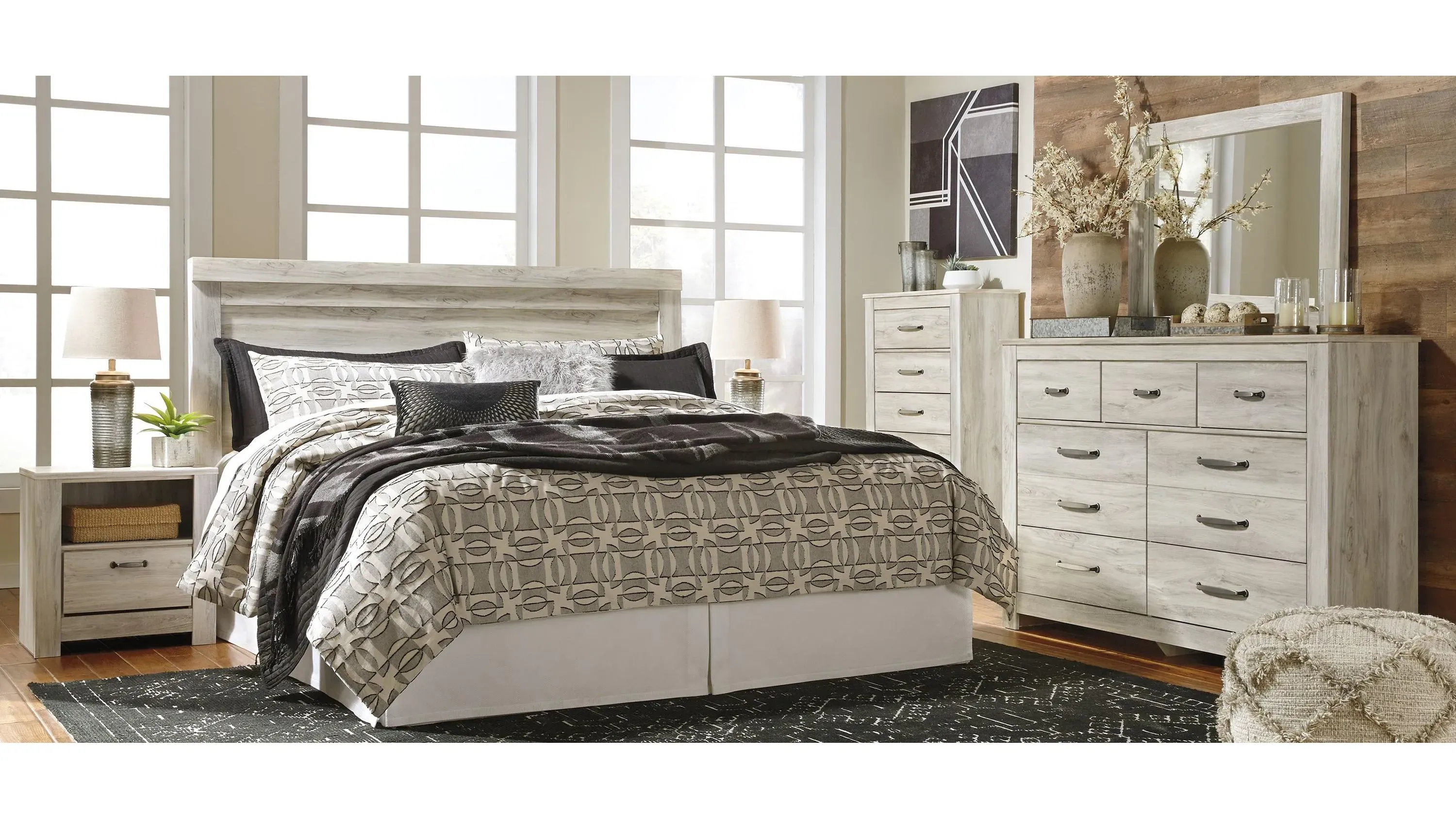 BELLABY KING PANEL HEADBOARD | Raymour & Flanigan