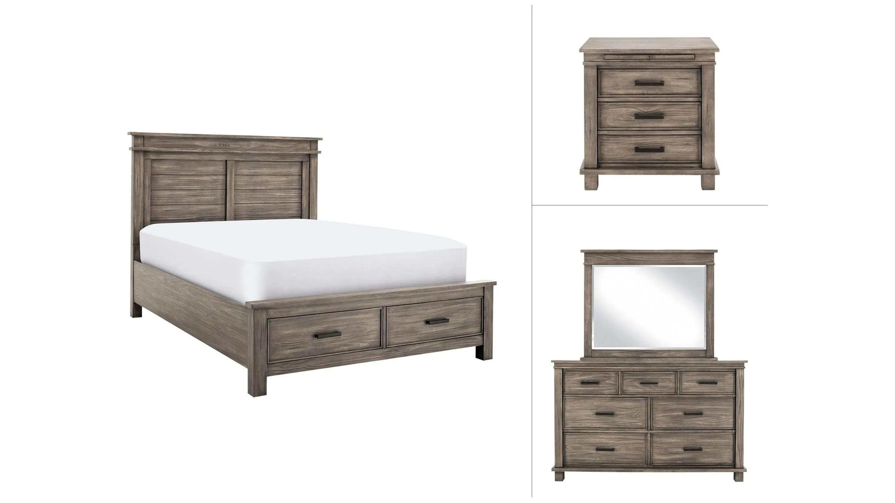 Hempstead 4-pc. Platform Storage Bedroom Set