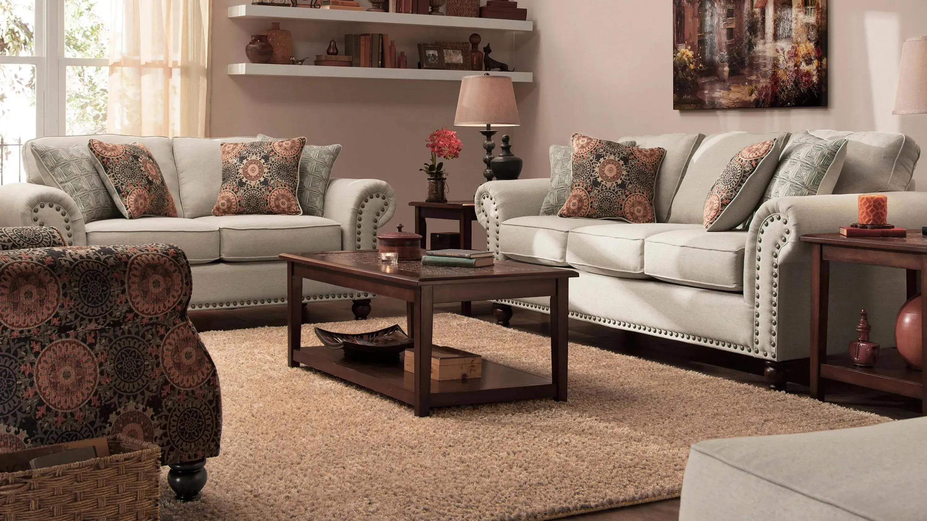 Corliss Living Room Set | Raymour & Flanigan