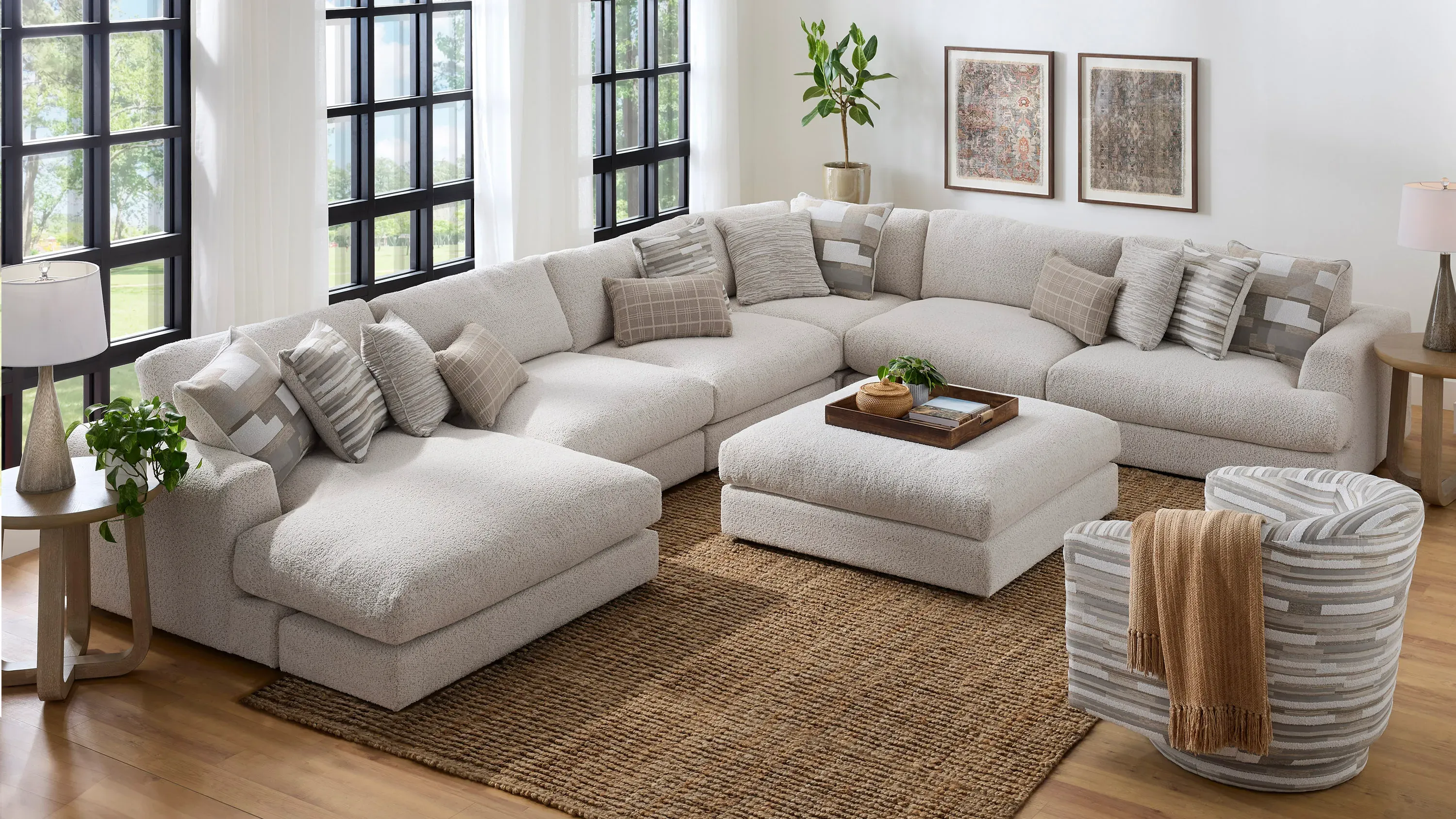 Montecito 5-pc. Sectional | Raymour & Flanigan