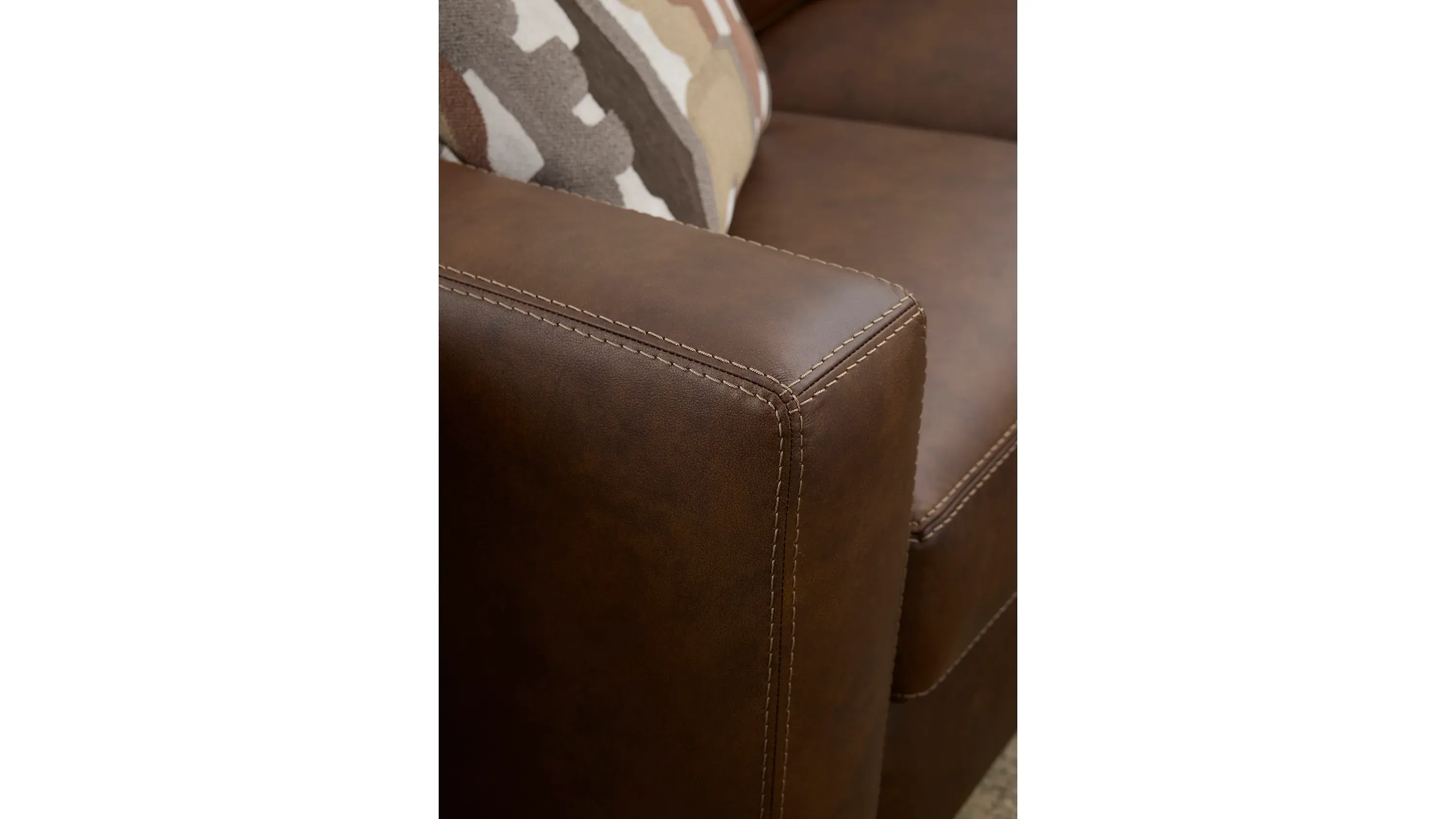 Quinton 4-pc. Leather Sectional