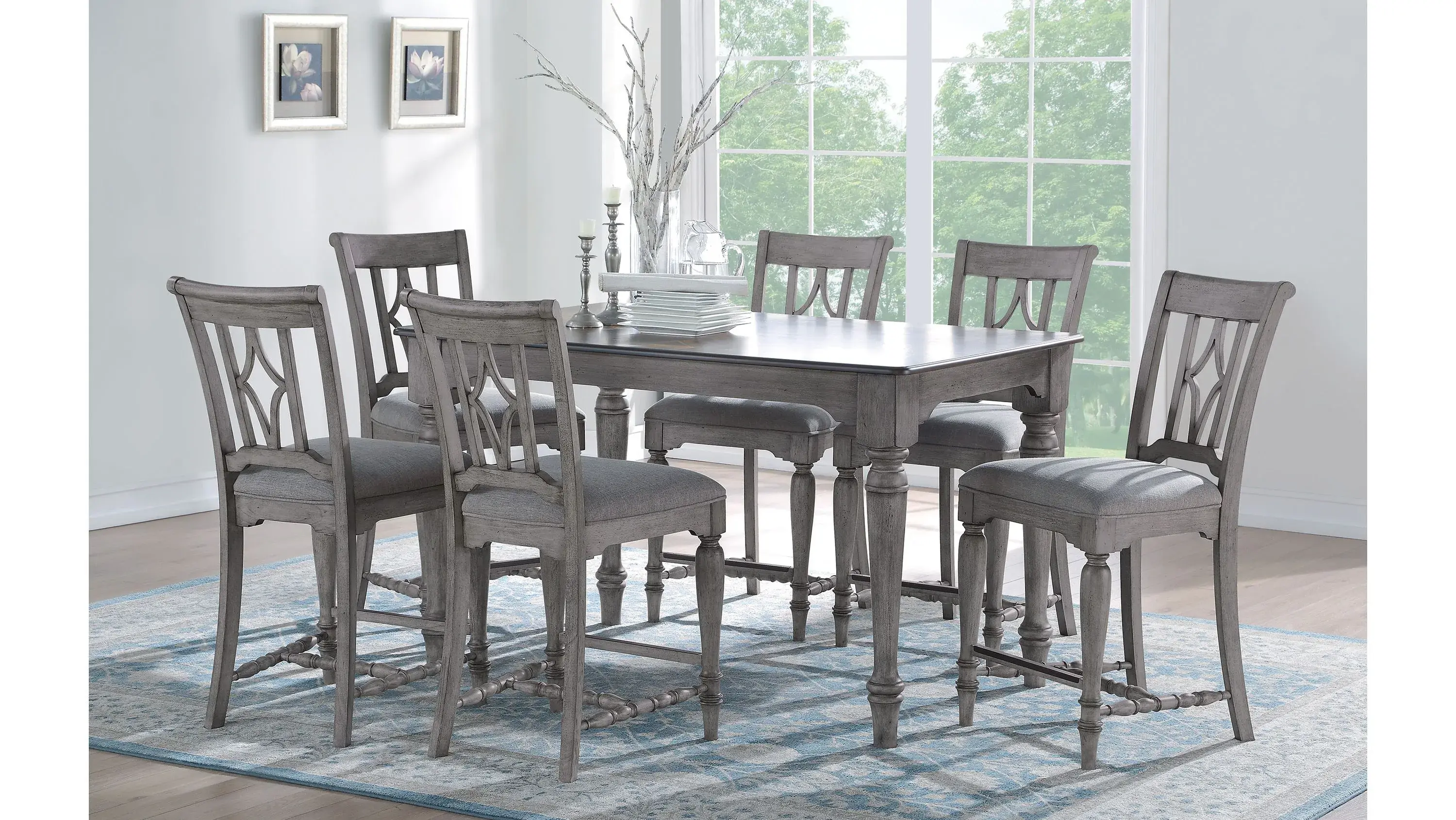 Flexsteel Plymouth Counter Chair - Thumbnail 2