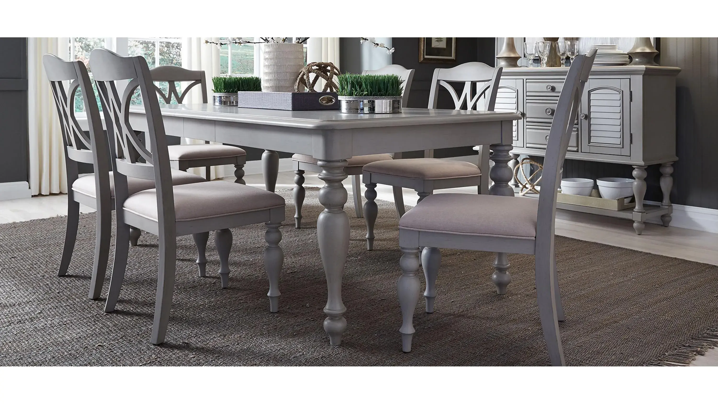 Summer House Slat Back Side Chair - Thumbnail 2