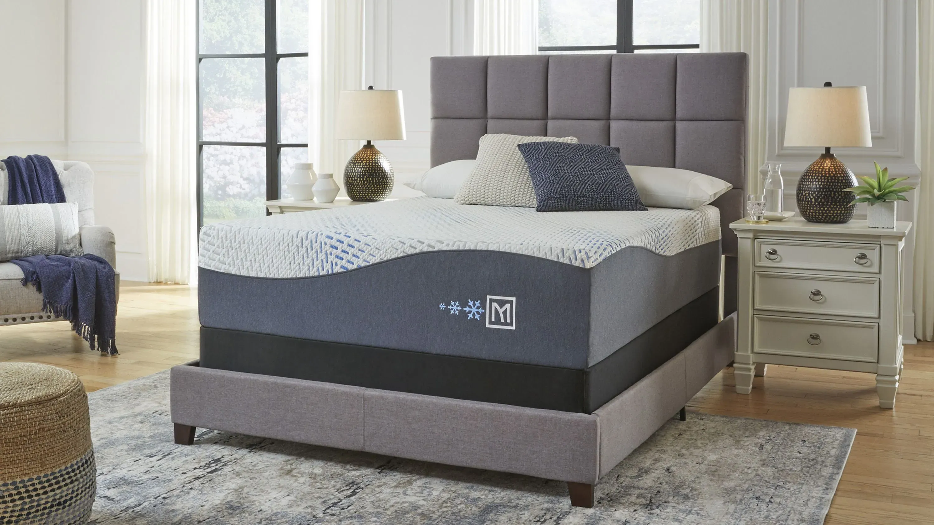 Ashley Sleep Align Plush Gel Latex Hybrid Mattress | Raymour