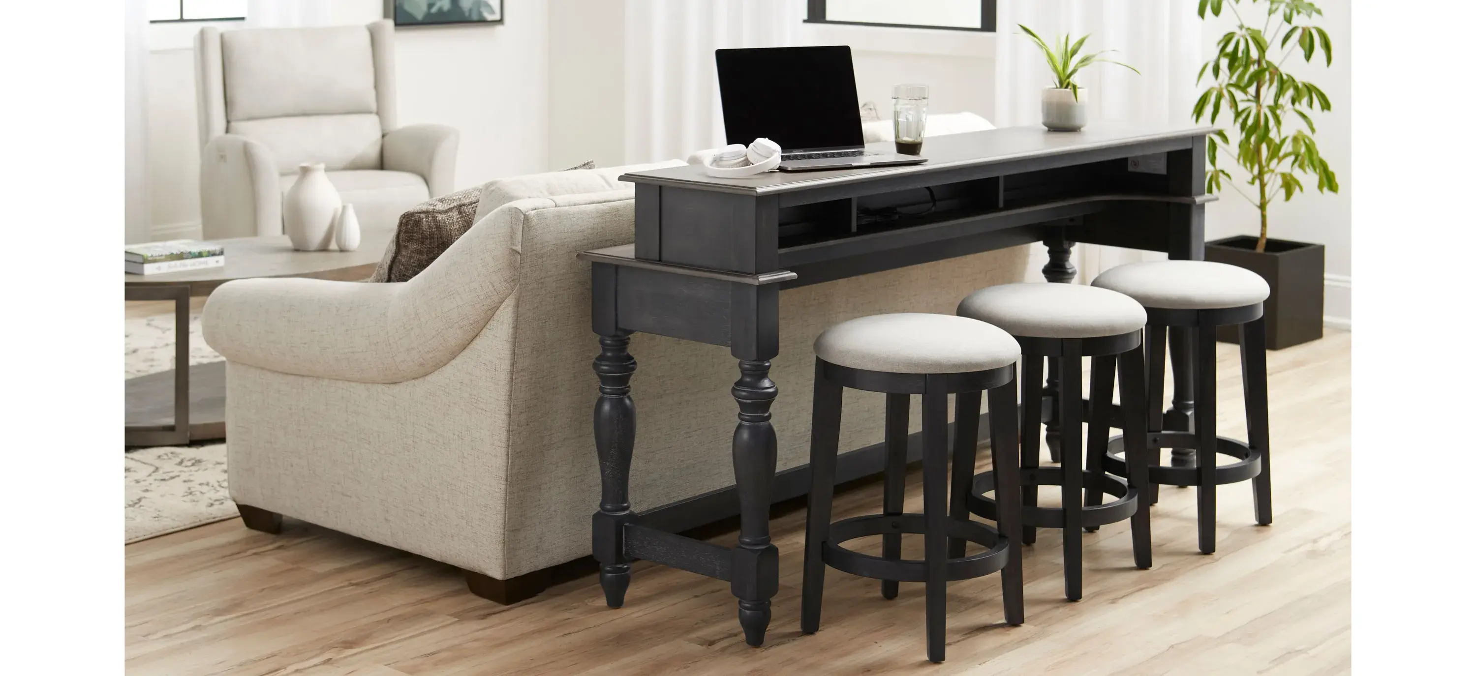 Console and stool set hotsell