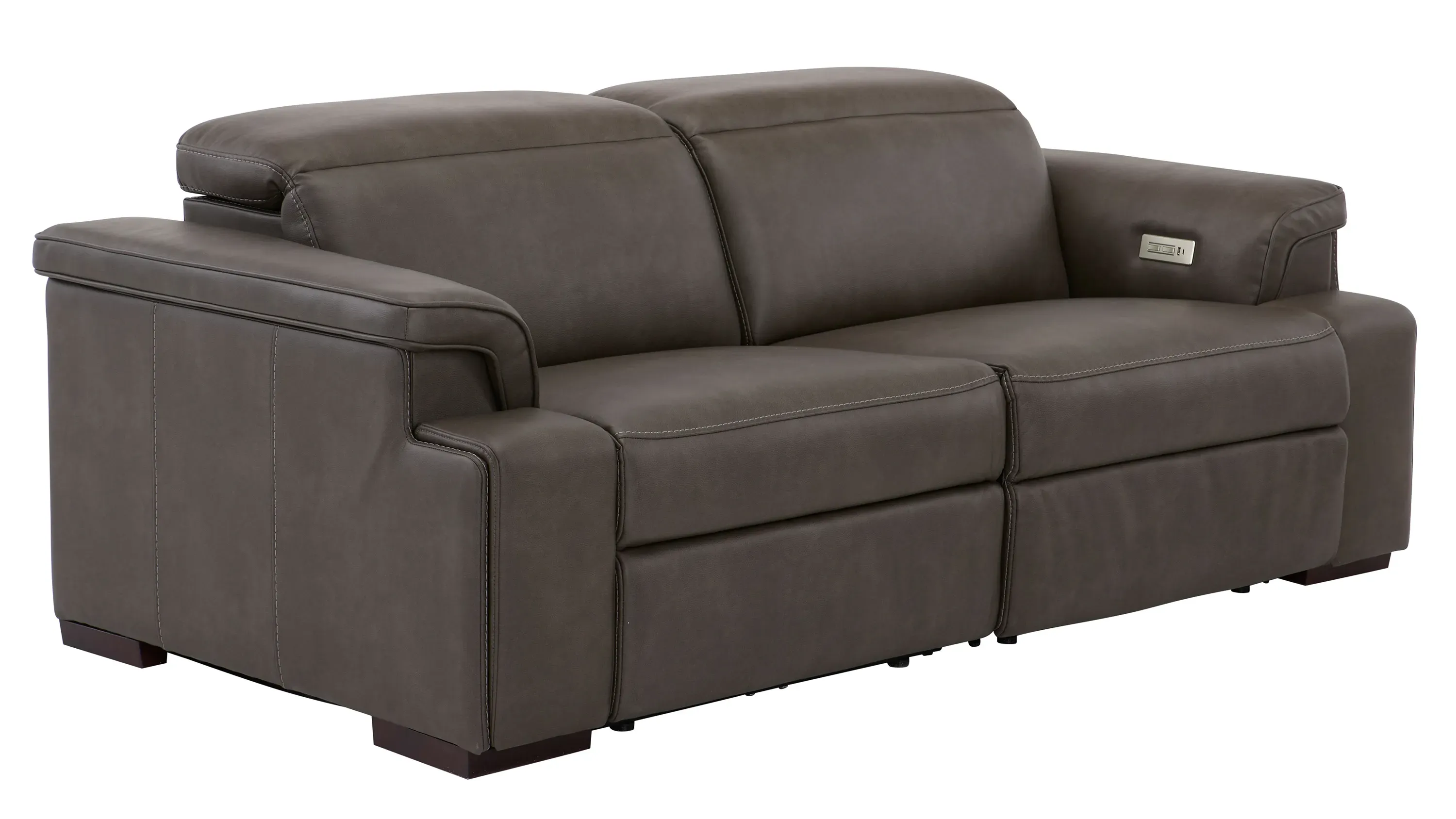 RENOA様２ Orion 2-pc. Dual Power Media Loveseat | Raymour & Flanigan