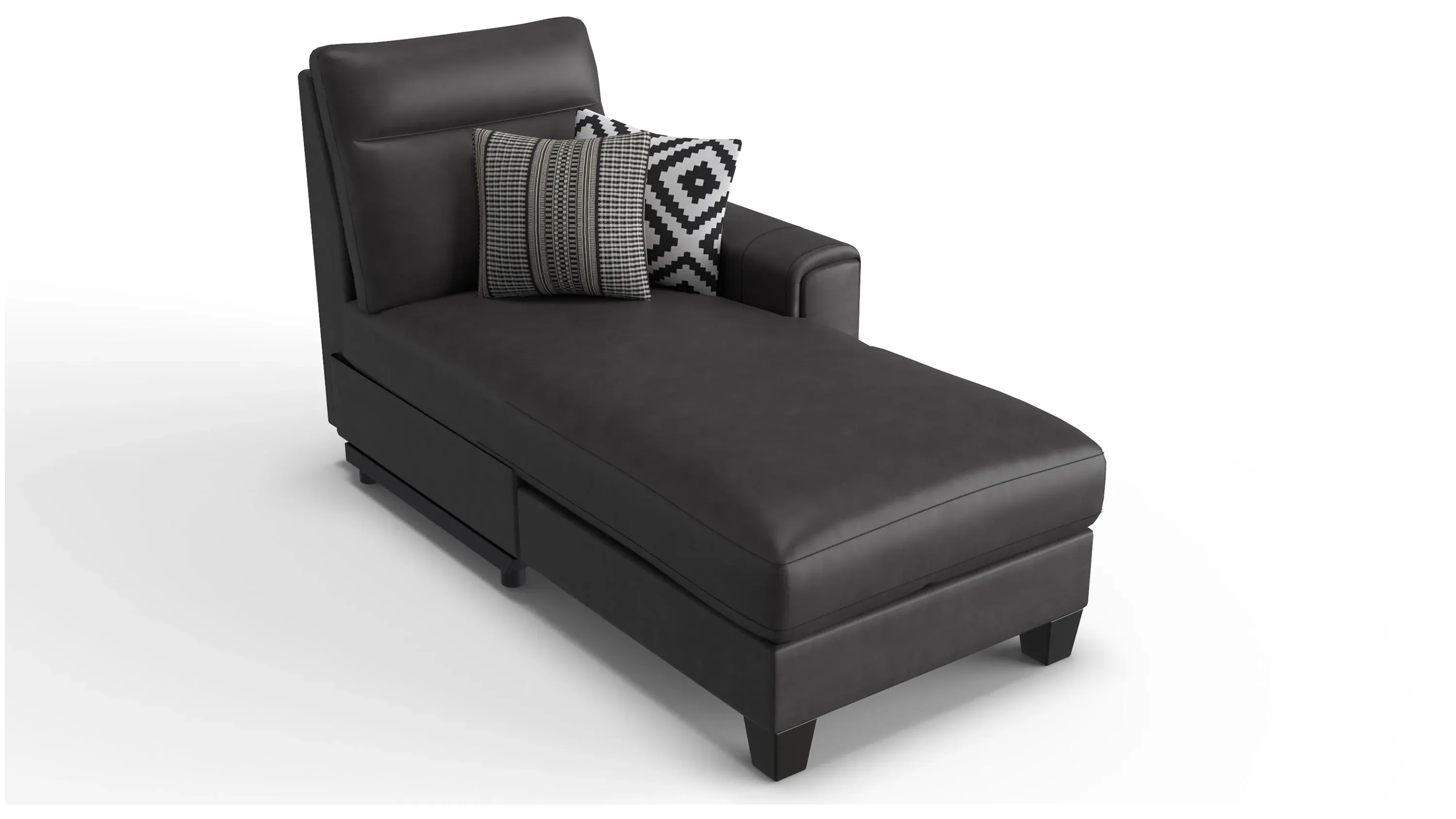Ace Right Arm Facing Power Chaise | Raymour & Flanigan