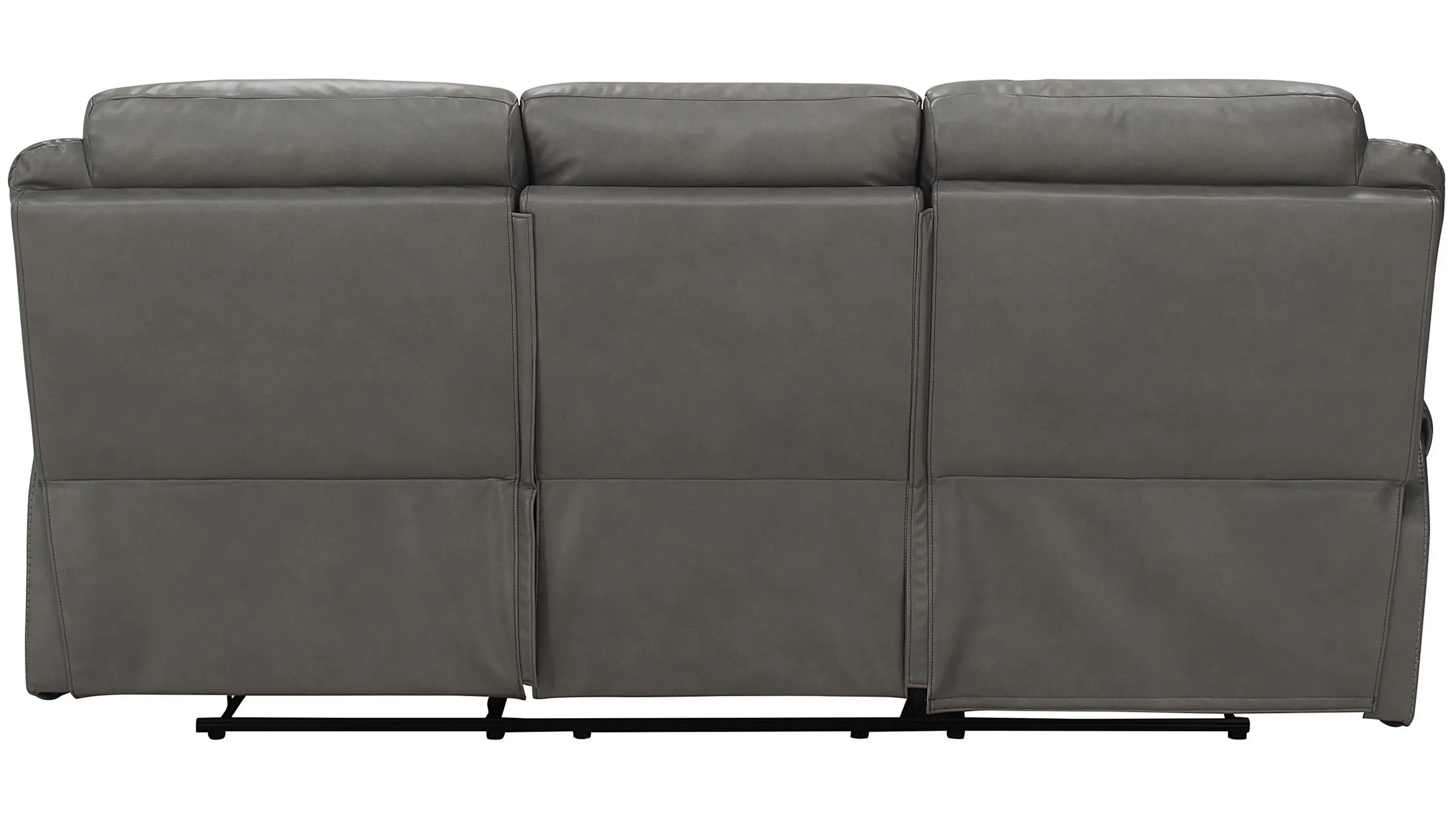 Ross Reclining Sofa w/ Drop Down Table | Raymour & Flanigan