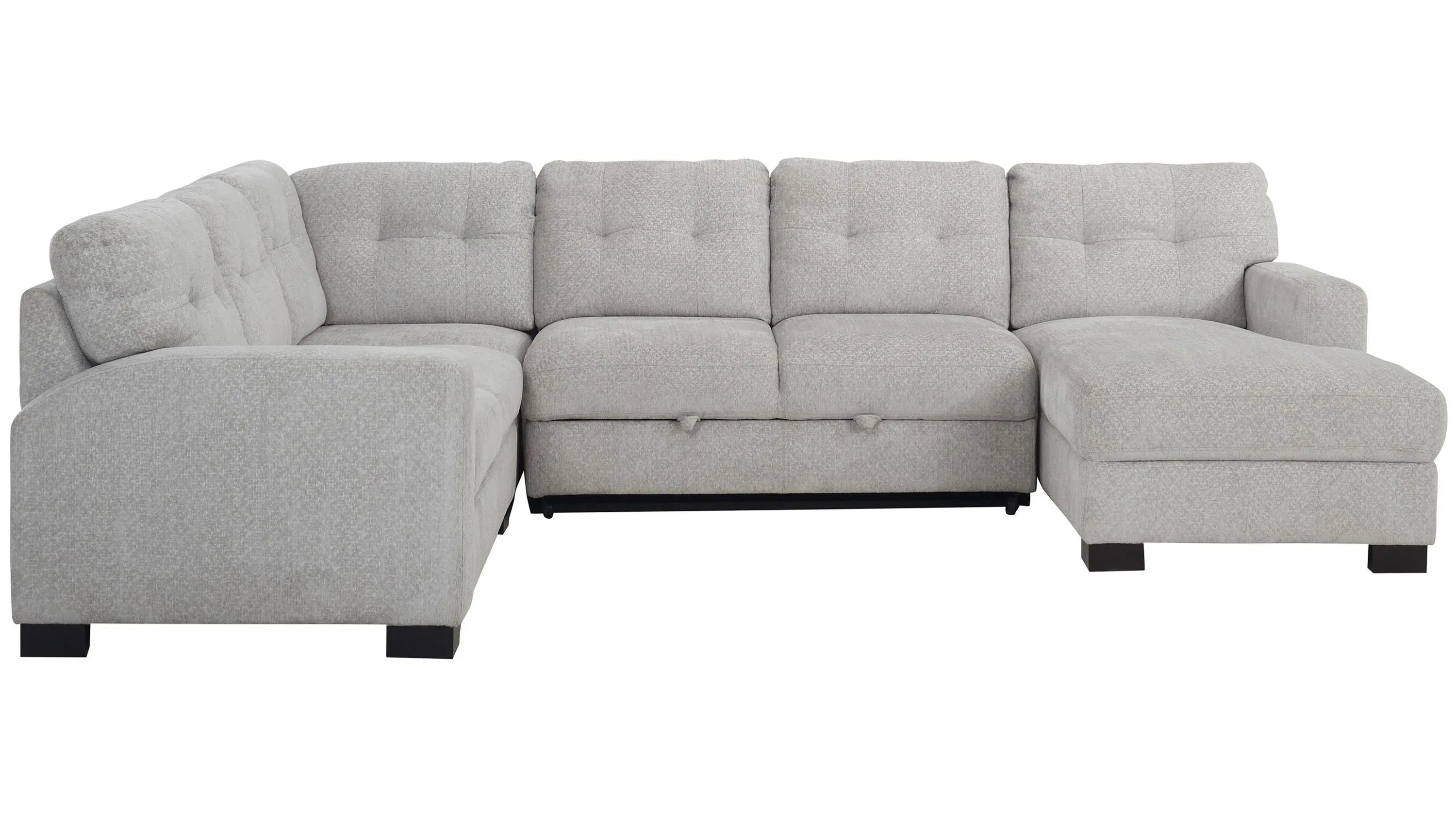 Pierce 4-pc. Sectional w/ Pop Up Sleeper