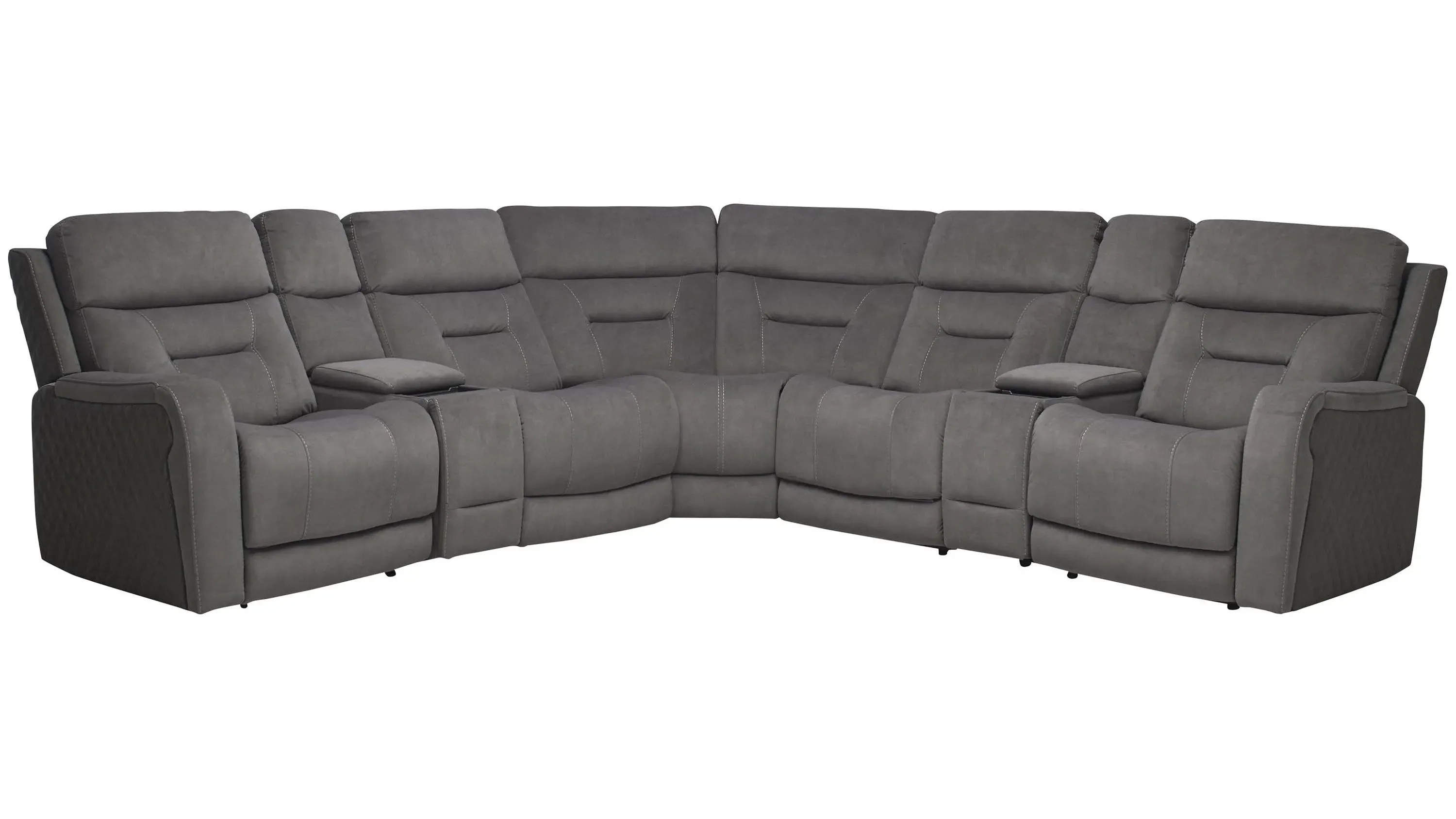 Irving 7-pc. Triple Power Sectional | Raymour & Flanigan