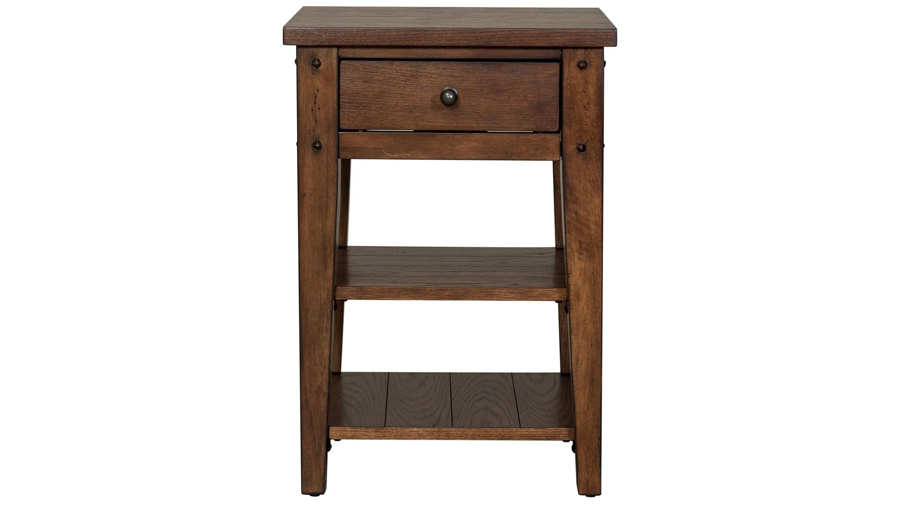 Lake House Square Chairside Table | Raymour & Flanigan