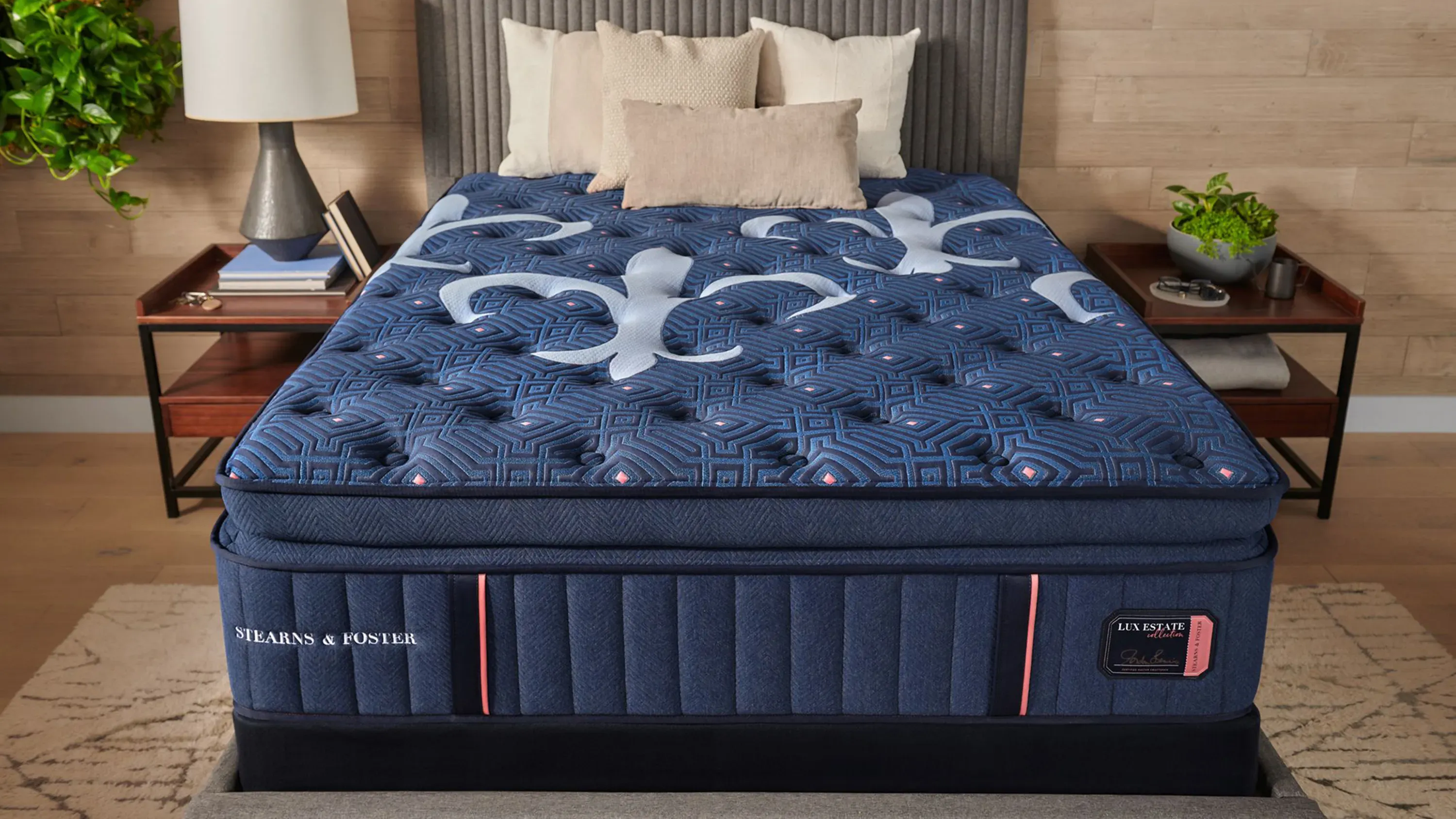 Stearns Foster Lux Estate Firm Euro Pillowtop Mattress Raymour Flanigan