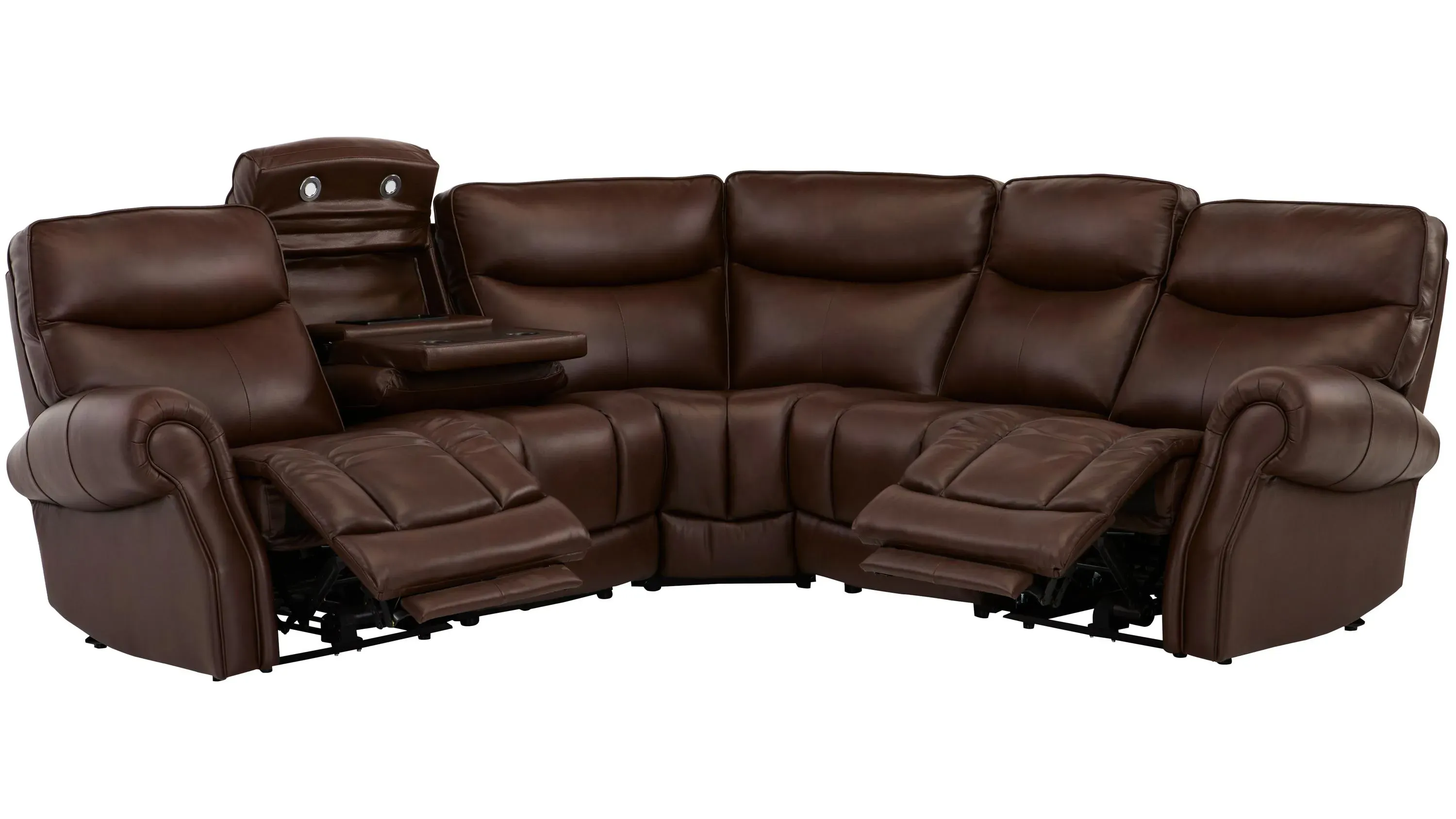 Brooks 5-pc. Zero Gravity Triple Power Sectional | Raymour & Flanigan