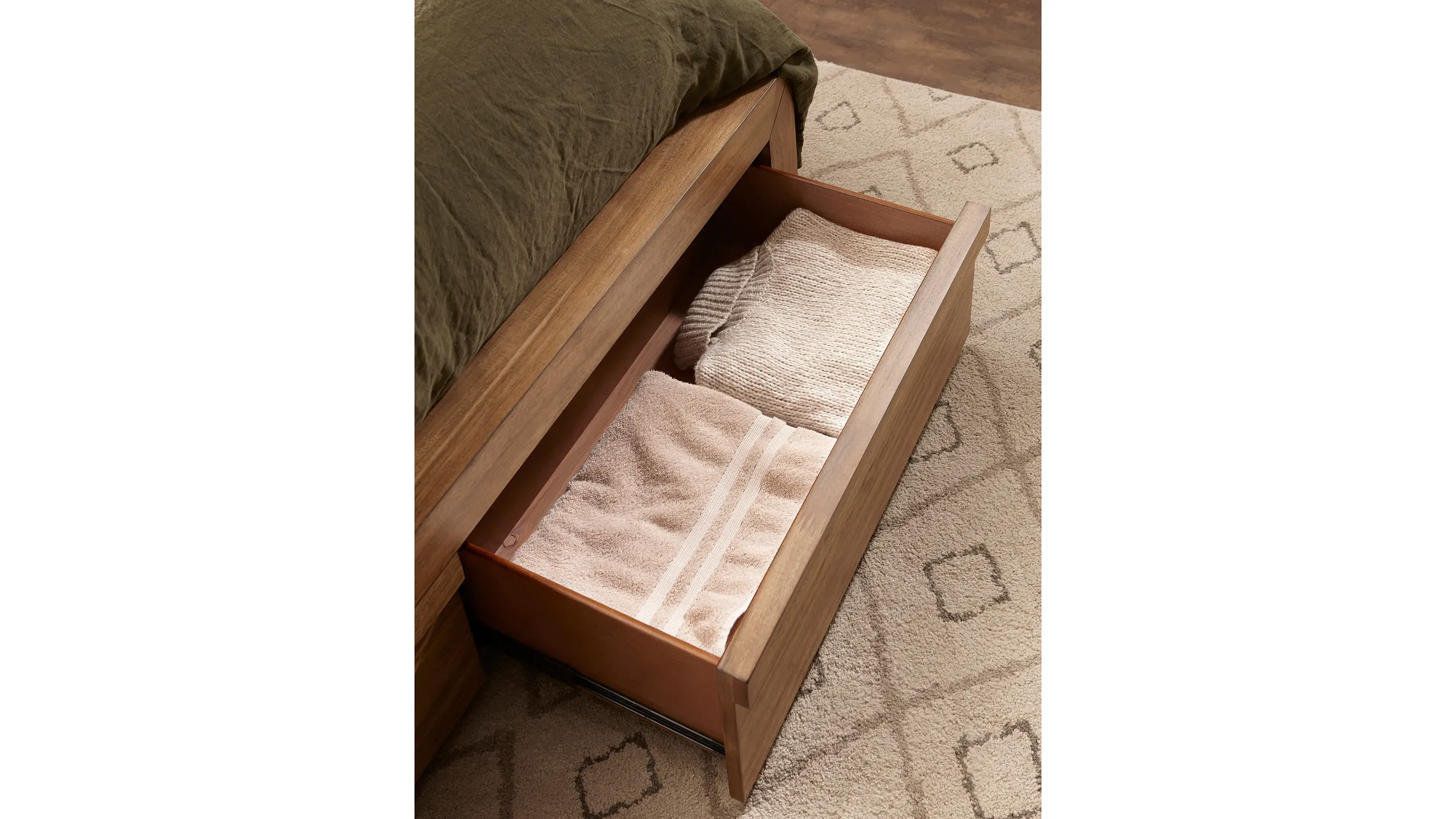 Playa Platform Storage Bed