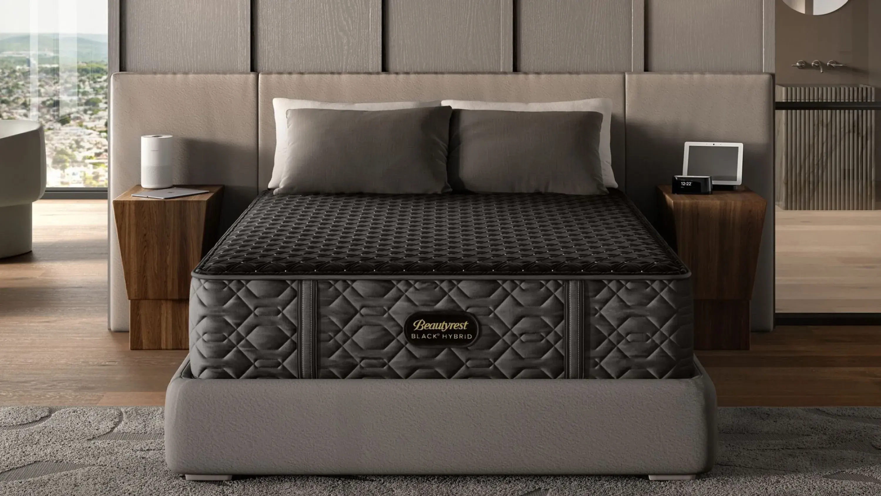 Beautyrest Black Hybrid Series Three Plush Mattress - Thumbnail 3
