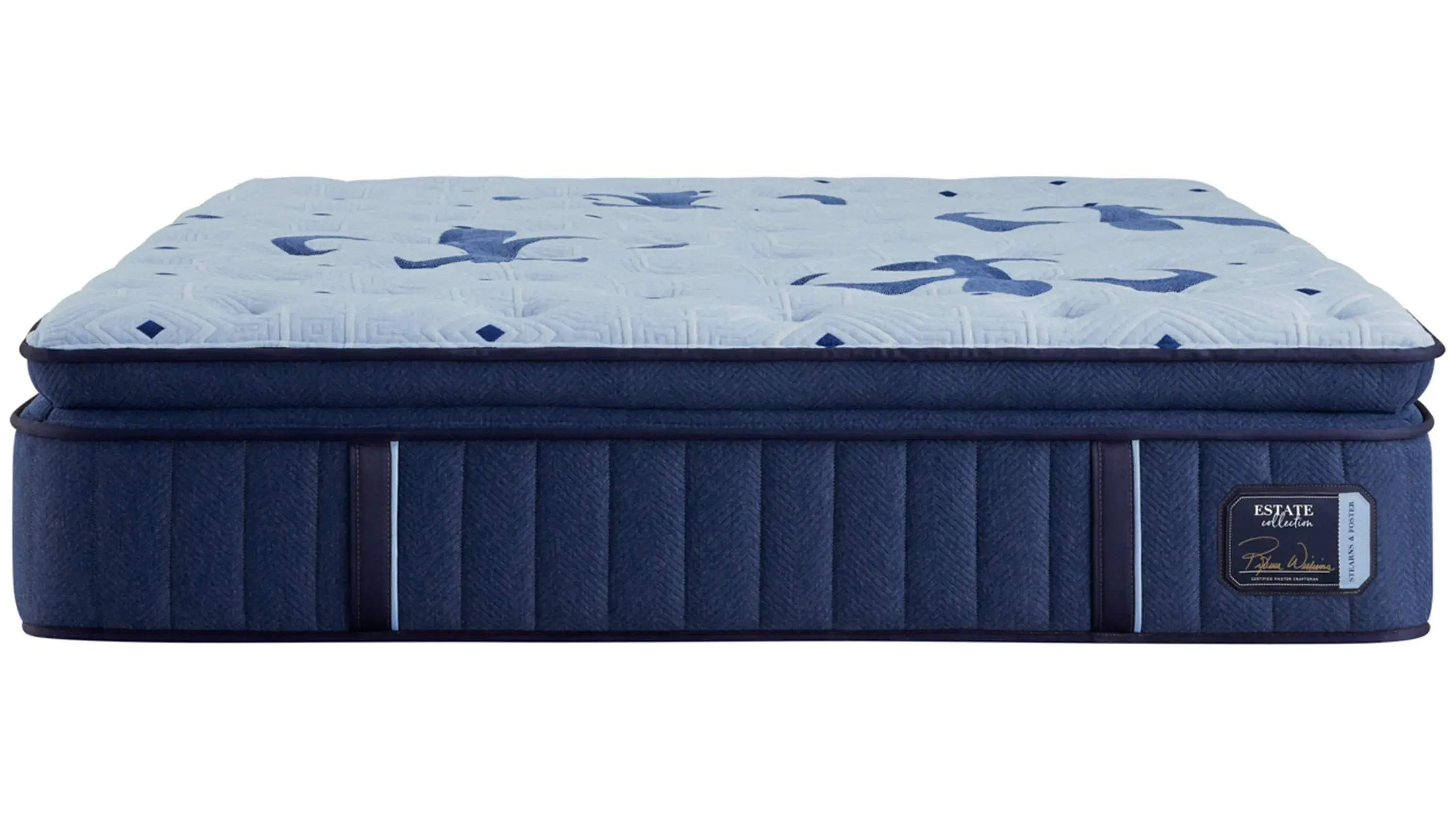 Stearns & Foster Estate Split King Plush Euro Pillow Top Mattress - Thumbnail 2