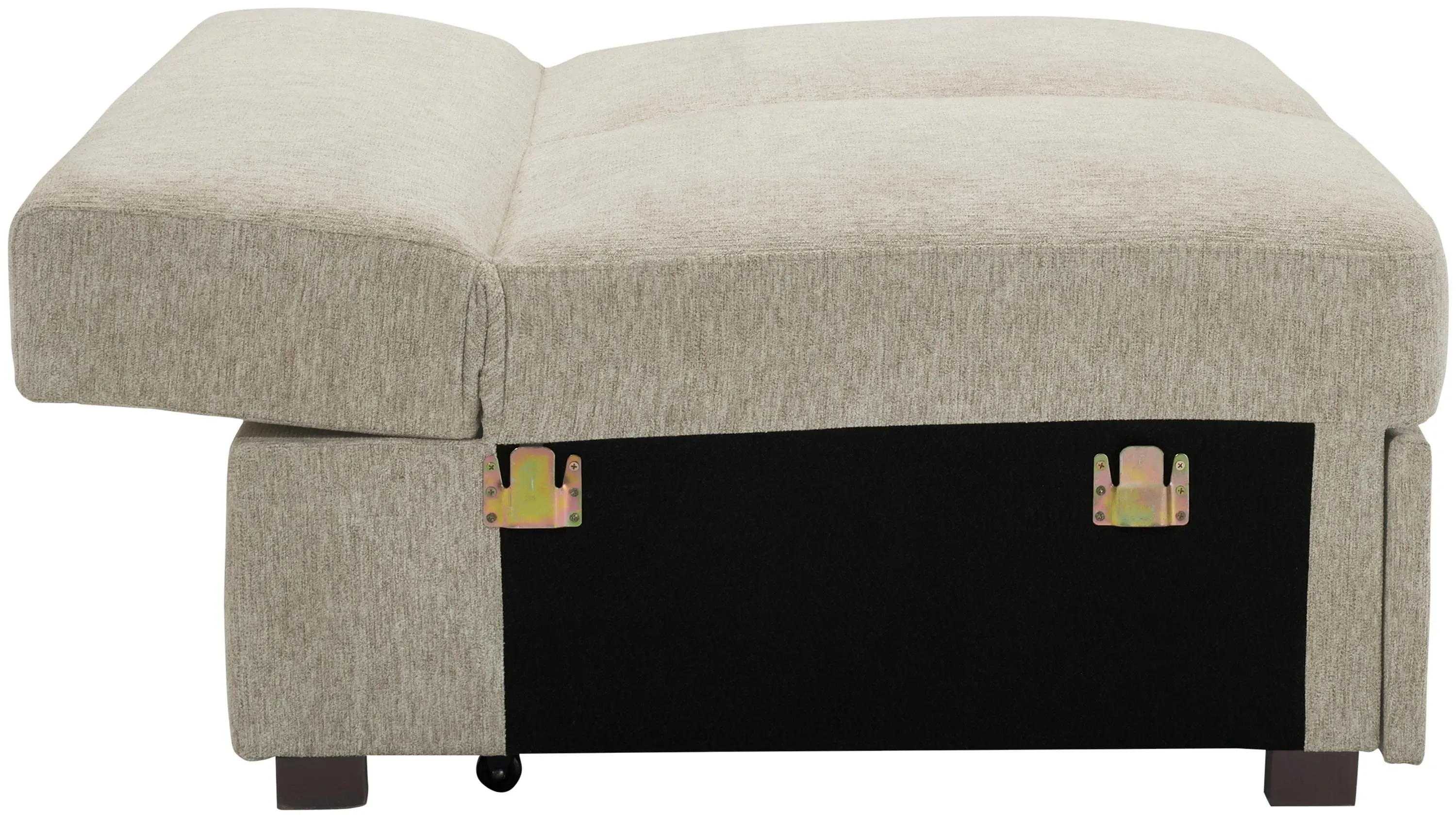 Juniper Armless Klik Klak Loveseat w/ Pop Up Sleeper | Raymour
