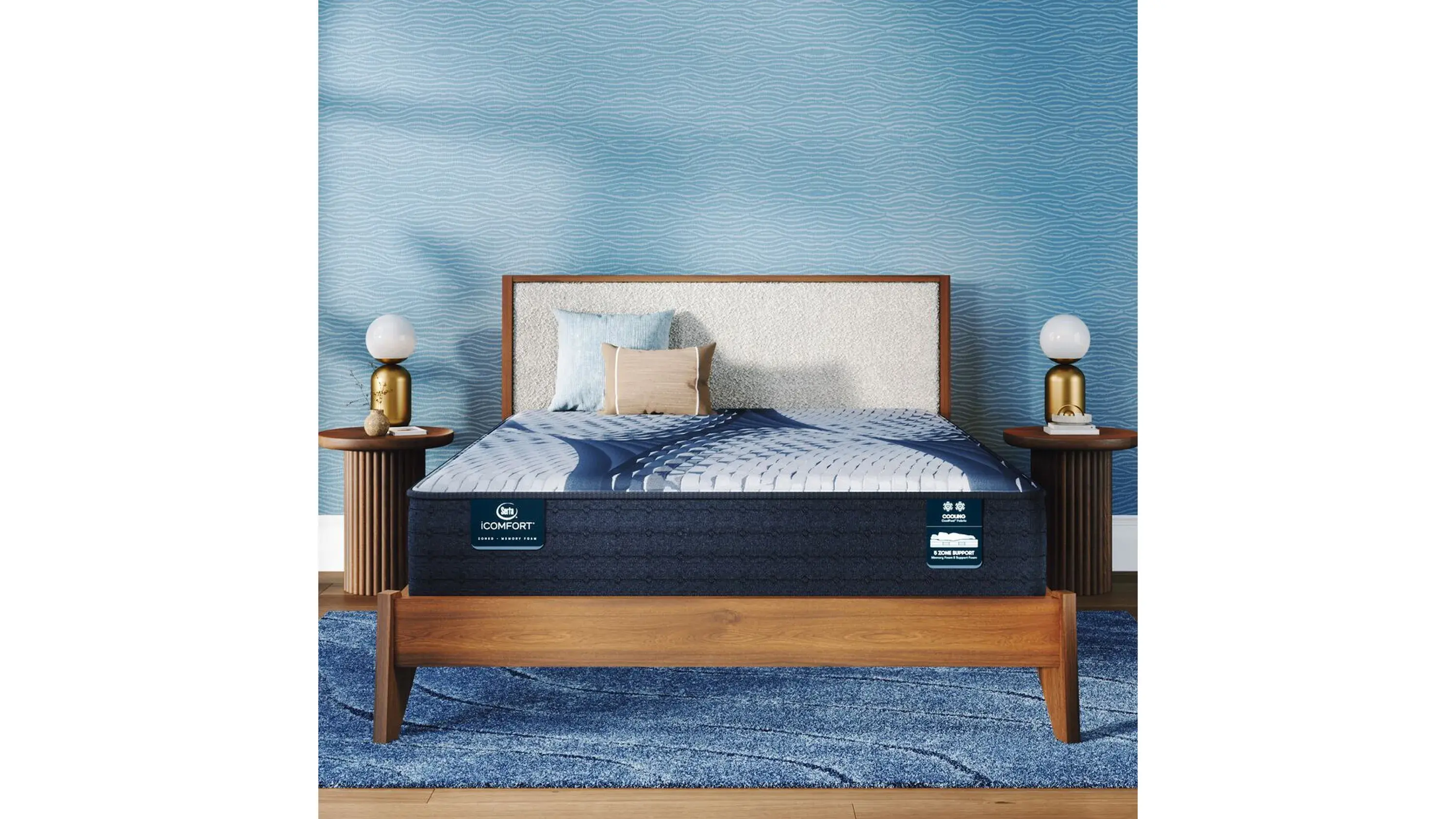 Serta iComfort Aveda Plush 12 in. Mattress - Thumbnail 4