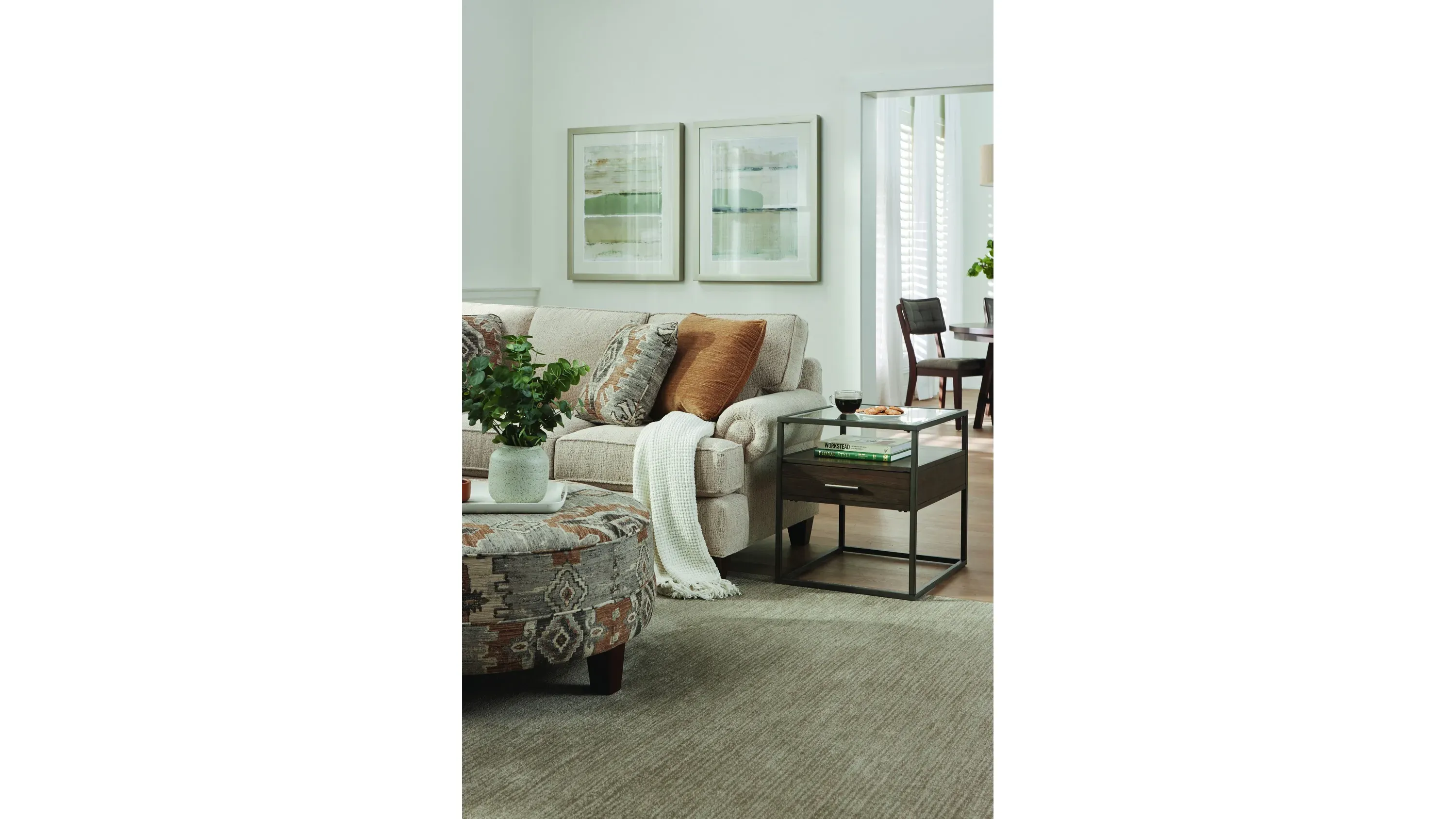 Crestwood Right Arm Facing Loveseat | Raymour & Flanigan