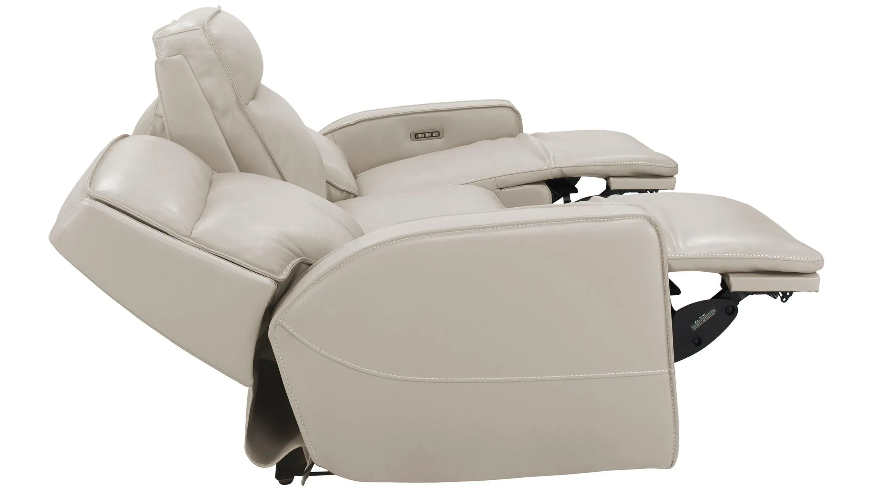 Beckett Power Sofa with Power Headrest and Power Lumbar Ivory Product_Image_Carousel