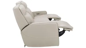 Beckett Power Sofa with Power Headrest and Power Lumbar Ivory Product_Image_Carousel