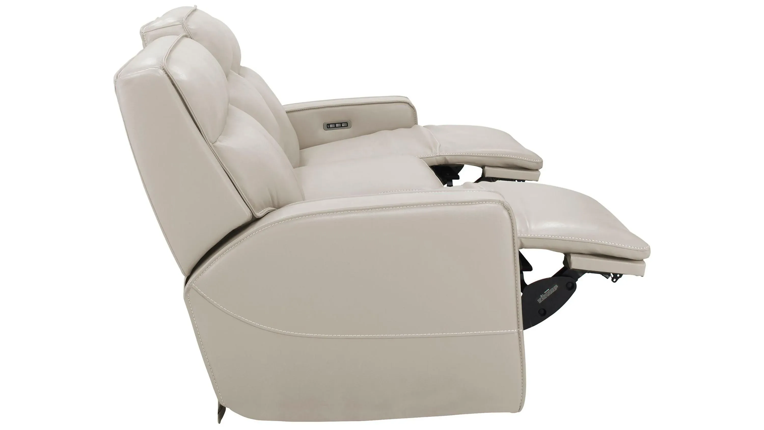 Beckett Power Sofa with Power Headrest and Power Lumbar Ivory Product_Image_Carousel