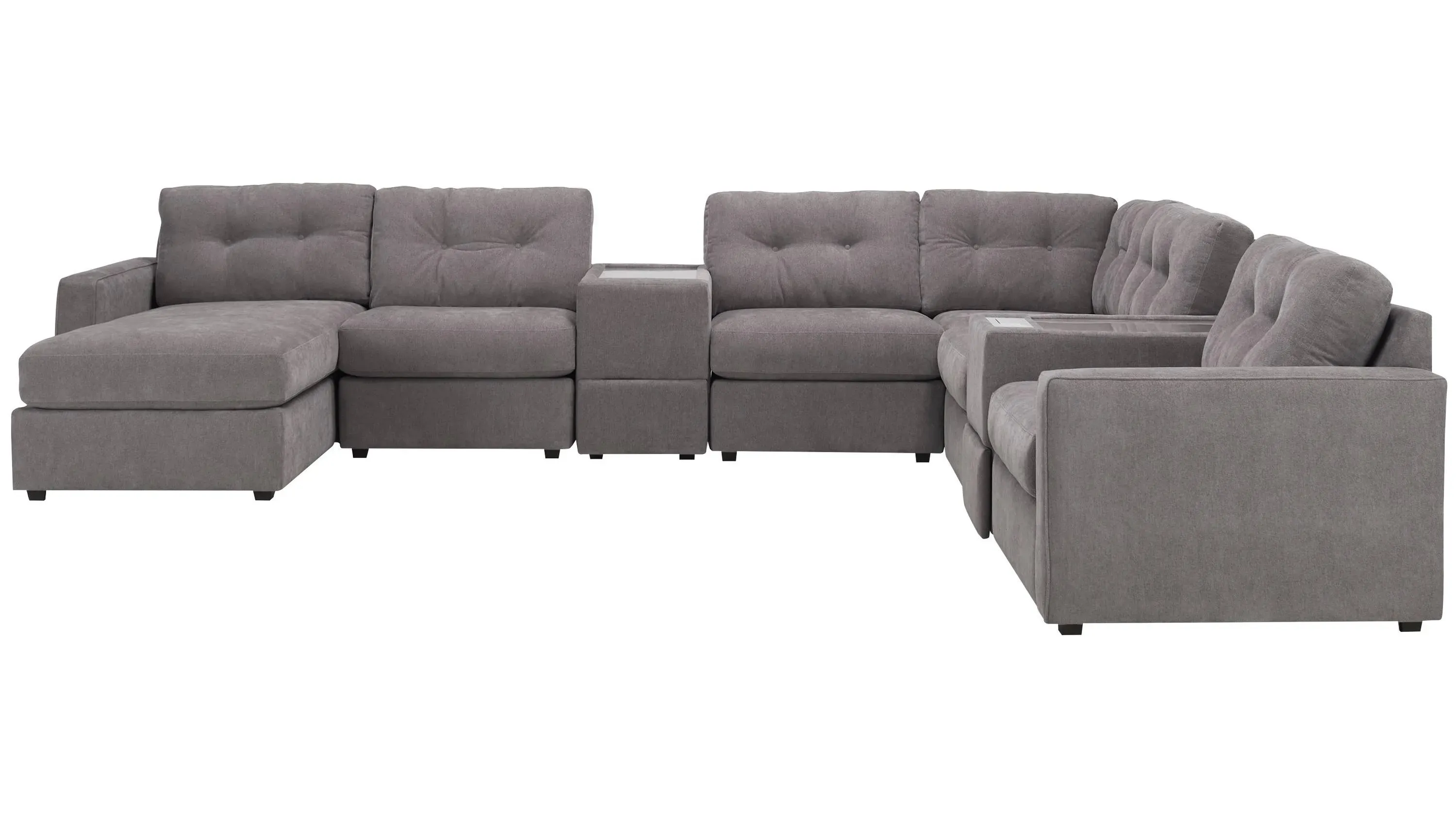 ModularOne 8-pc Sectional w/One Power Console
