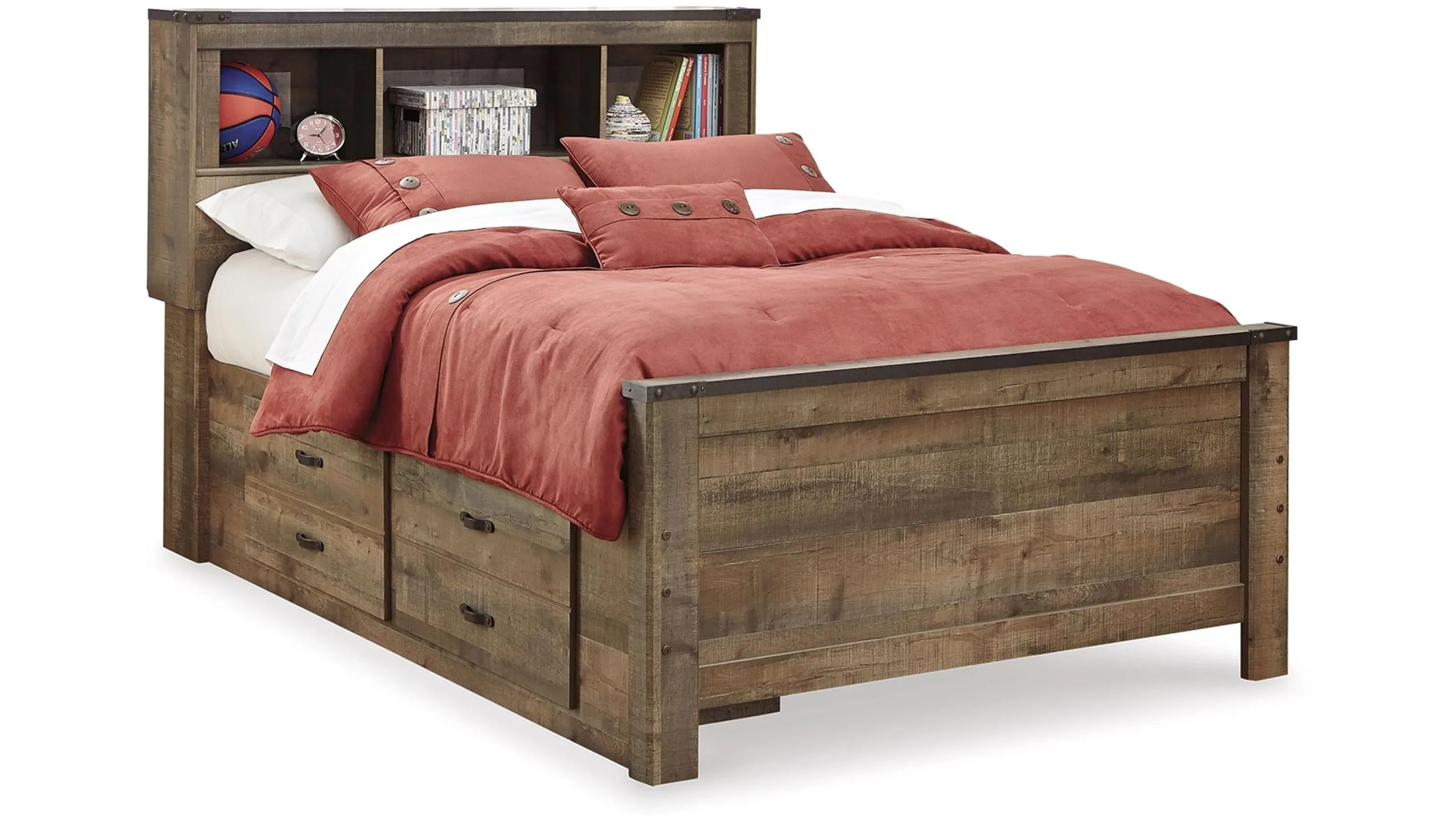 Trinell bookcase bed new arrivals