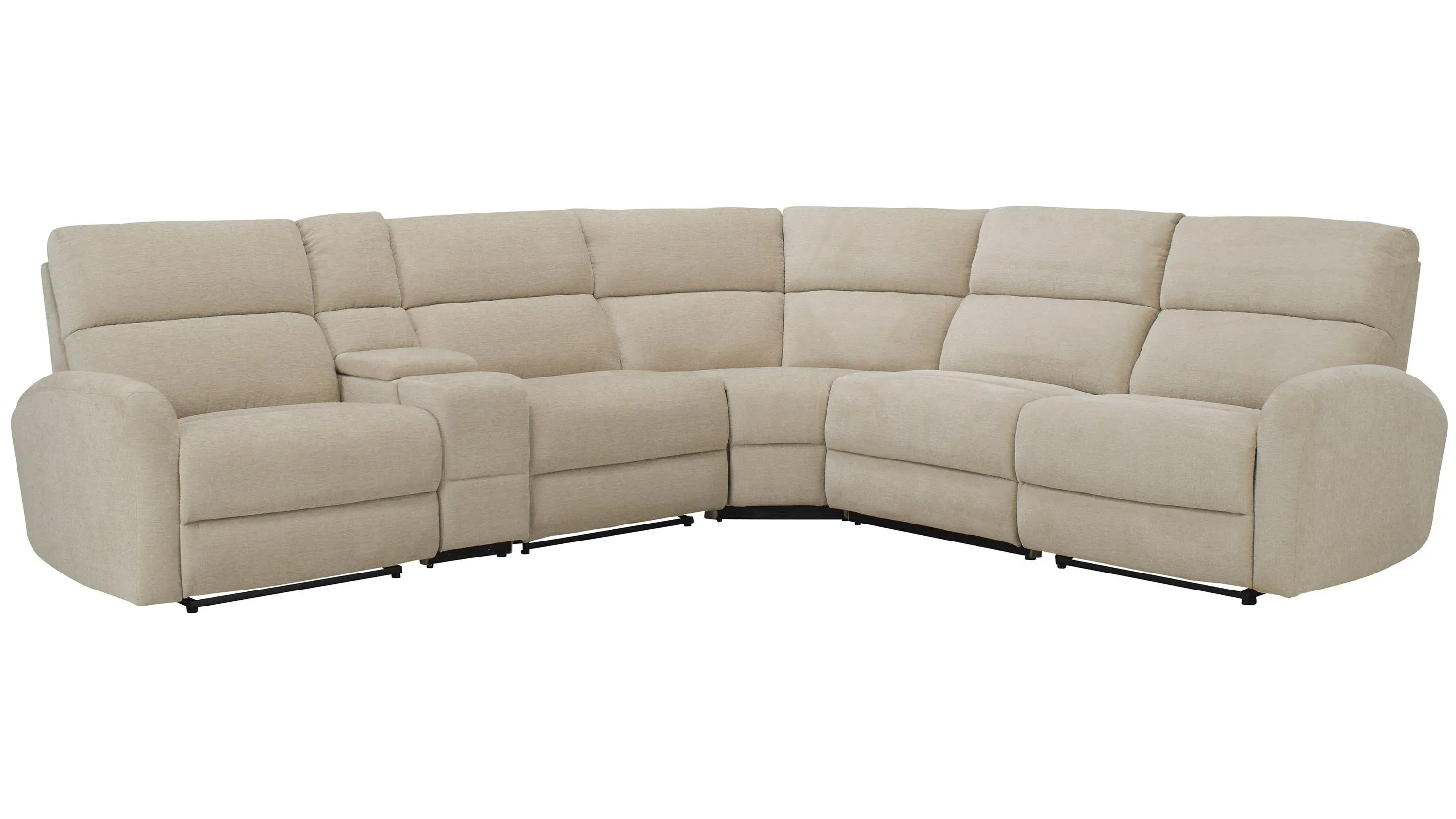 Fletcher 6 piece reclining sectional discount