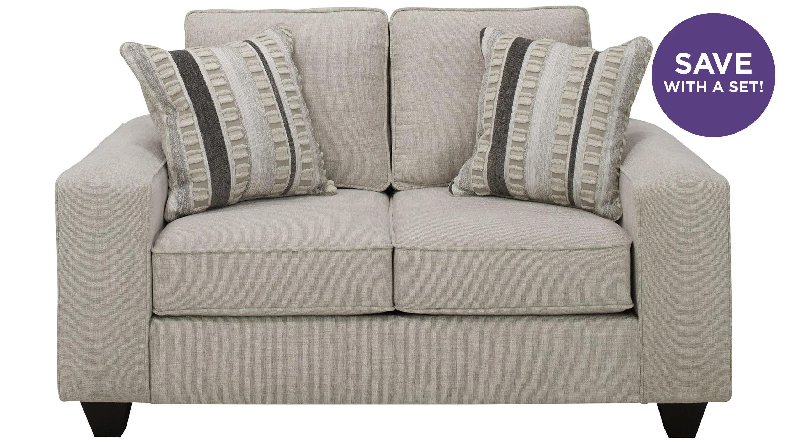Alston Chenille Loveseat | Raymour & Flanigan
