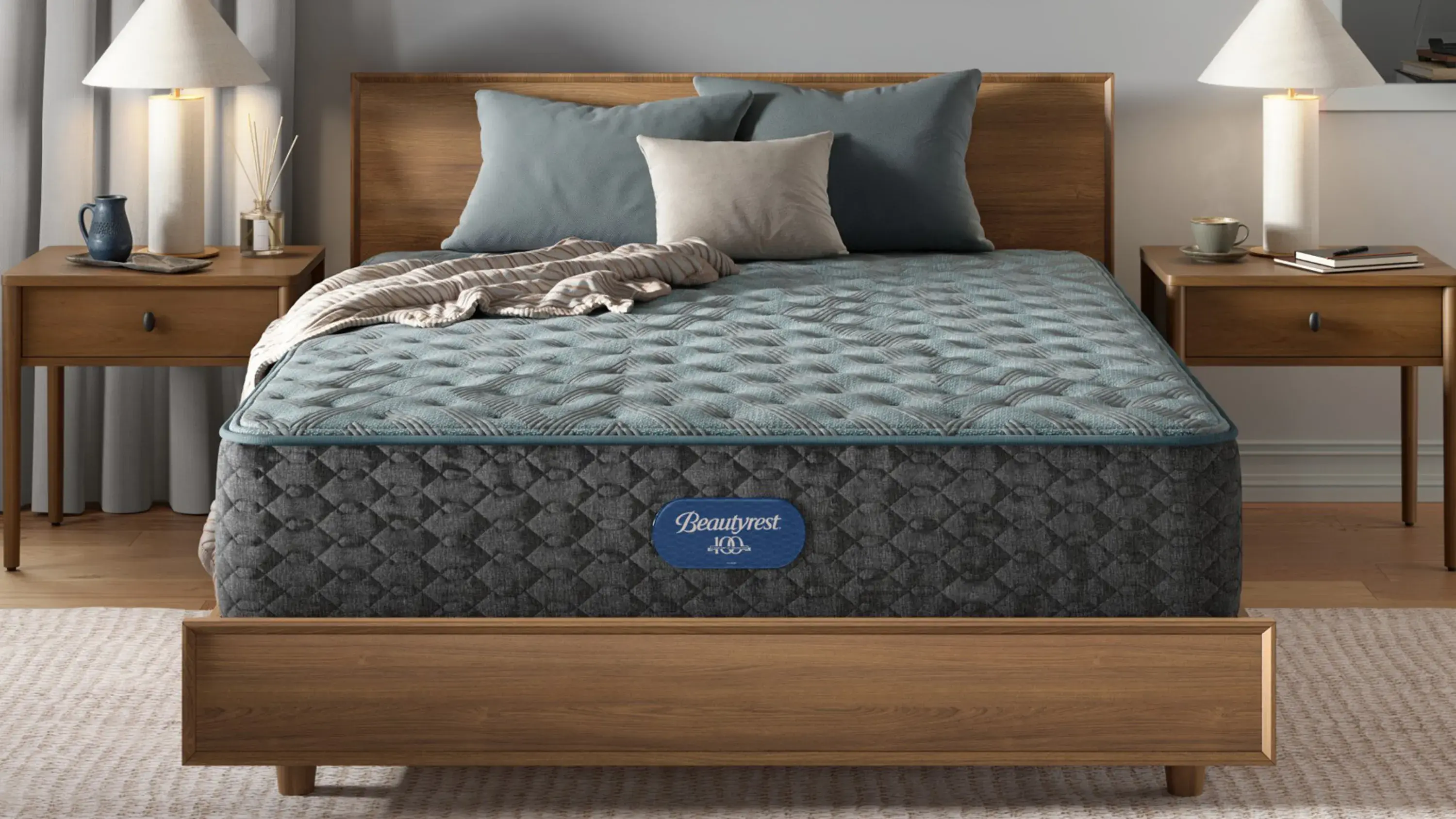 Beautyrest Level One Firm 13" Mattress - Thumbnail 2