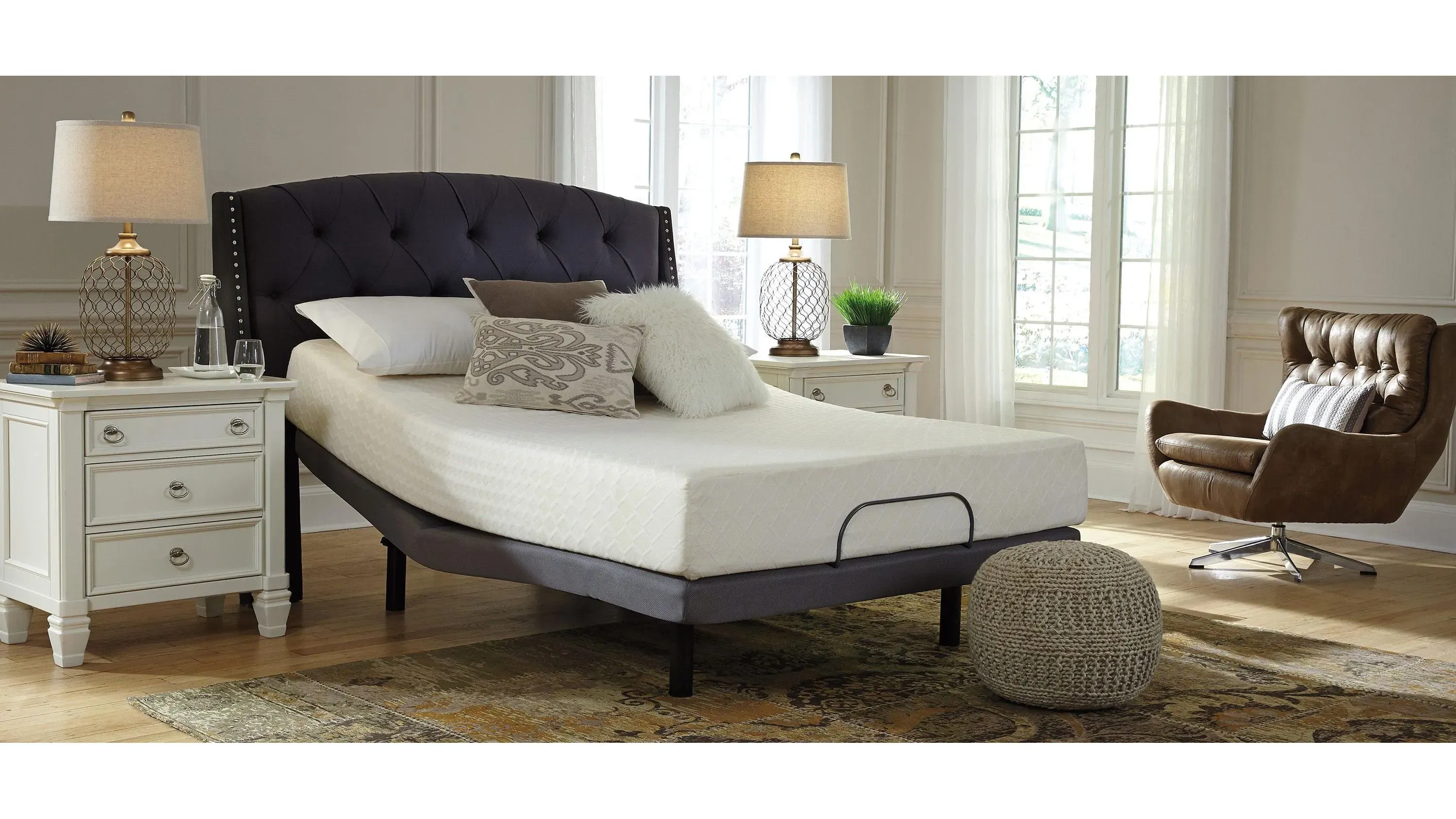 Chime 10 Inch Firm Memory Foam Mattress | Raymour & Flanigan