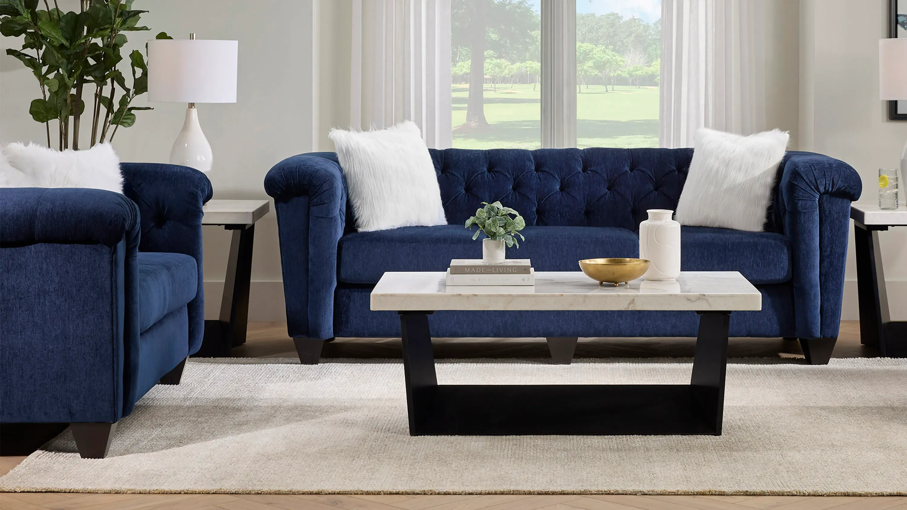 Lush Living Room Set Raymour Flanigan