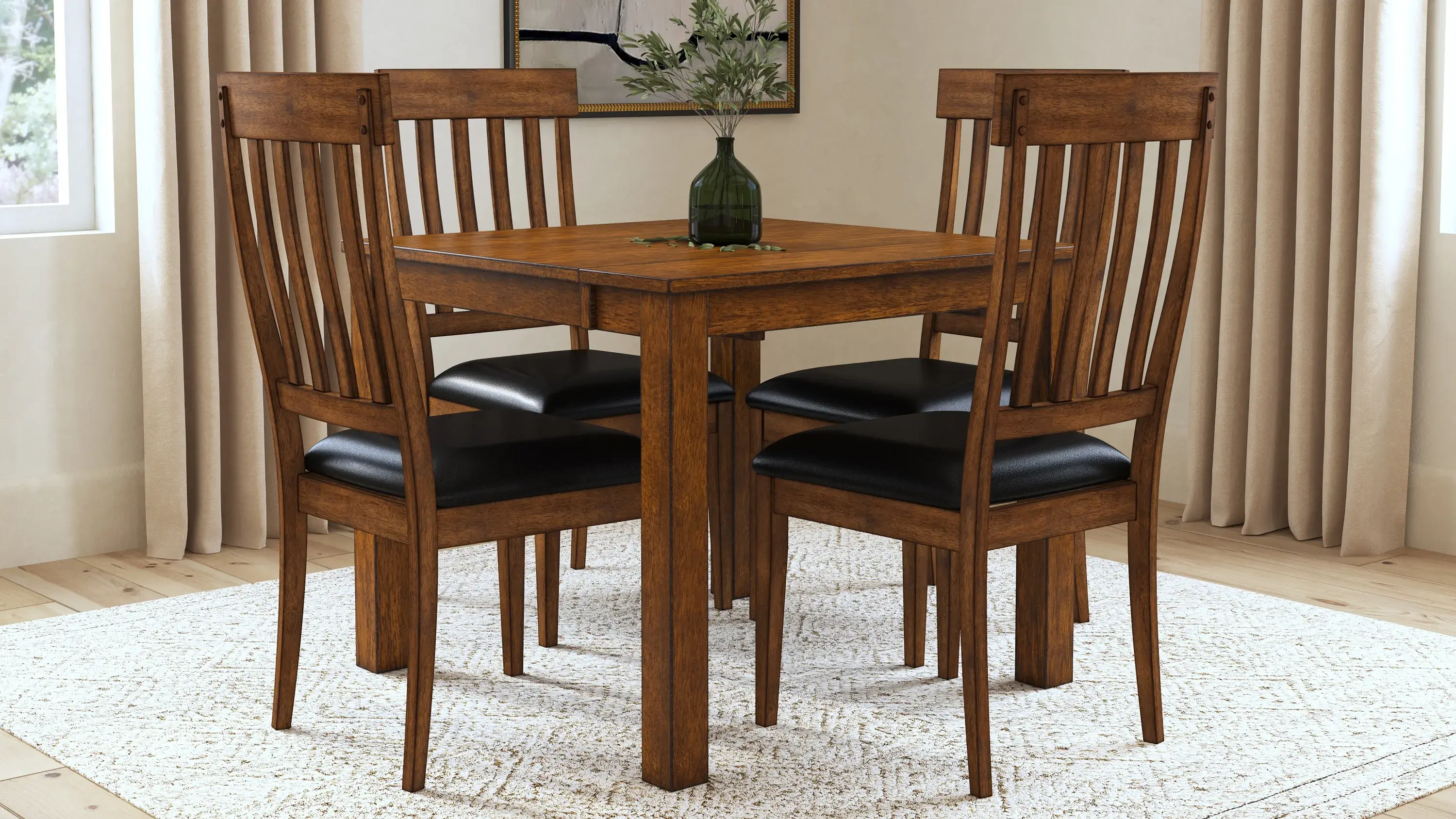 Mirabelle 1-Leaf Dining Table - Thumbnail 2