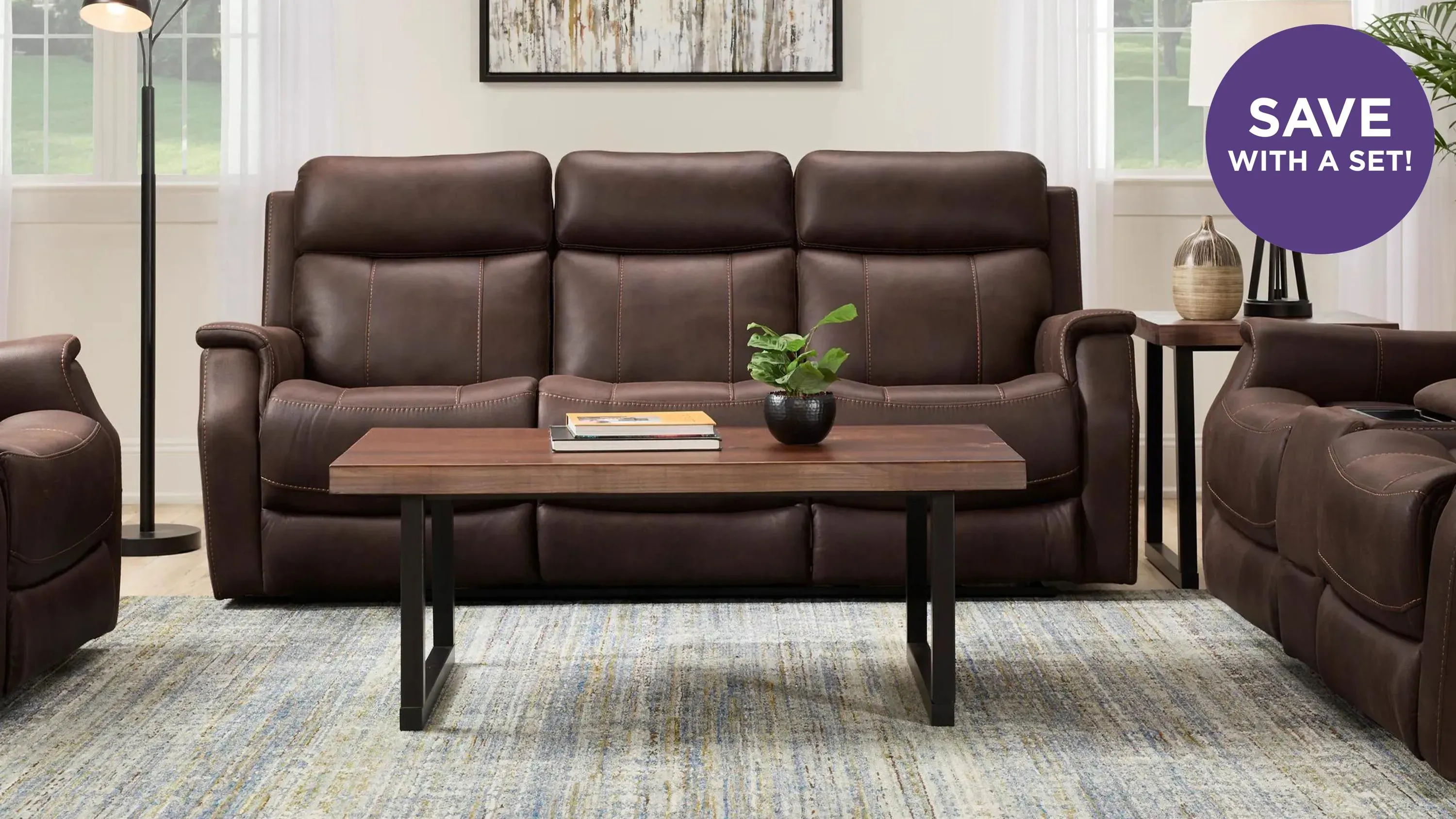 Rendall Living Room Set | Raymour & Flanigan
