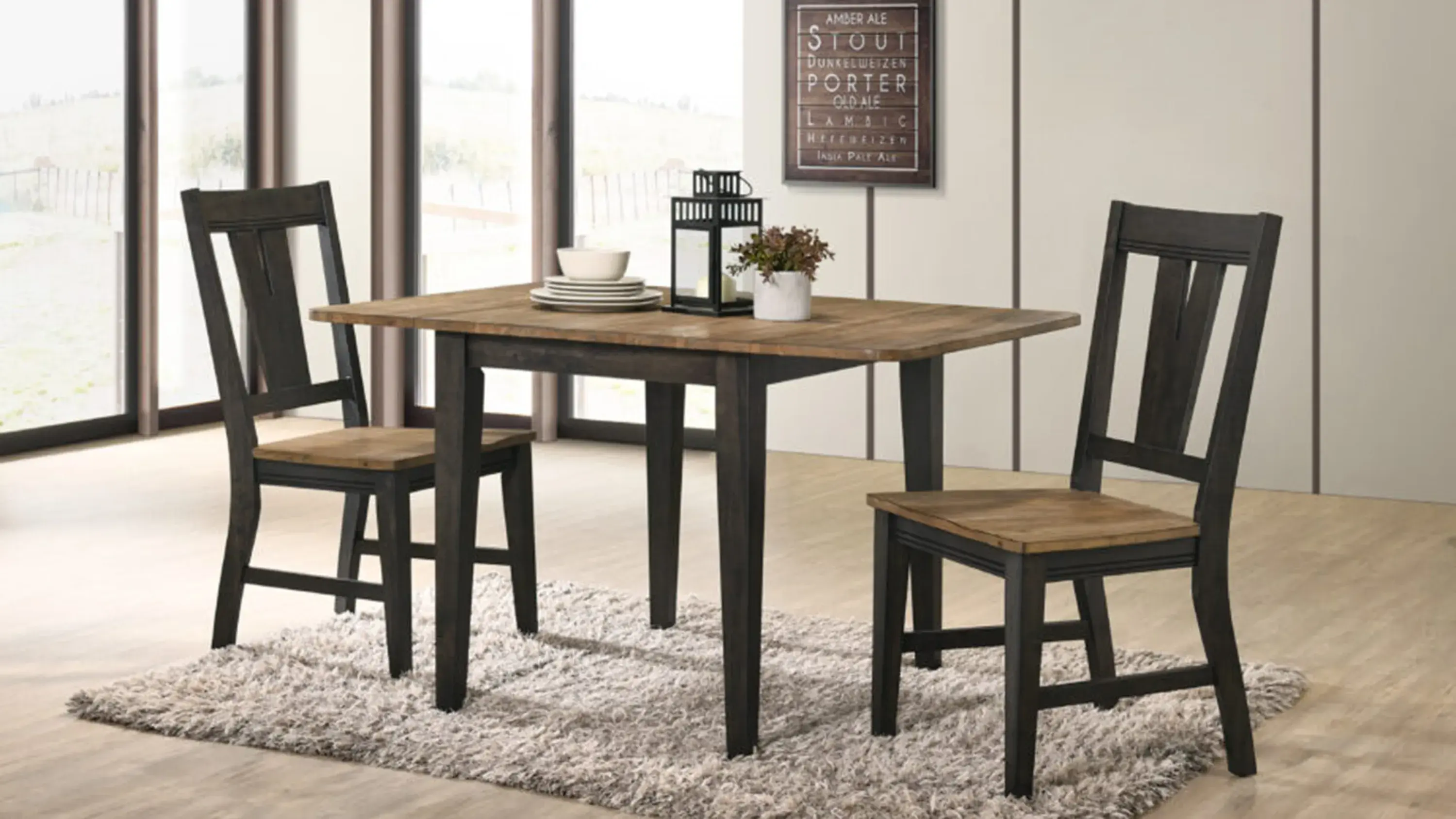 Harper Drop Leaf Table - Thumbnail 3